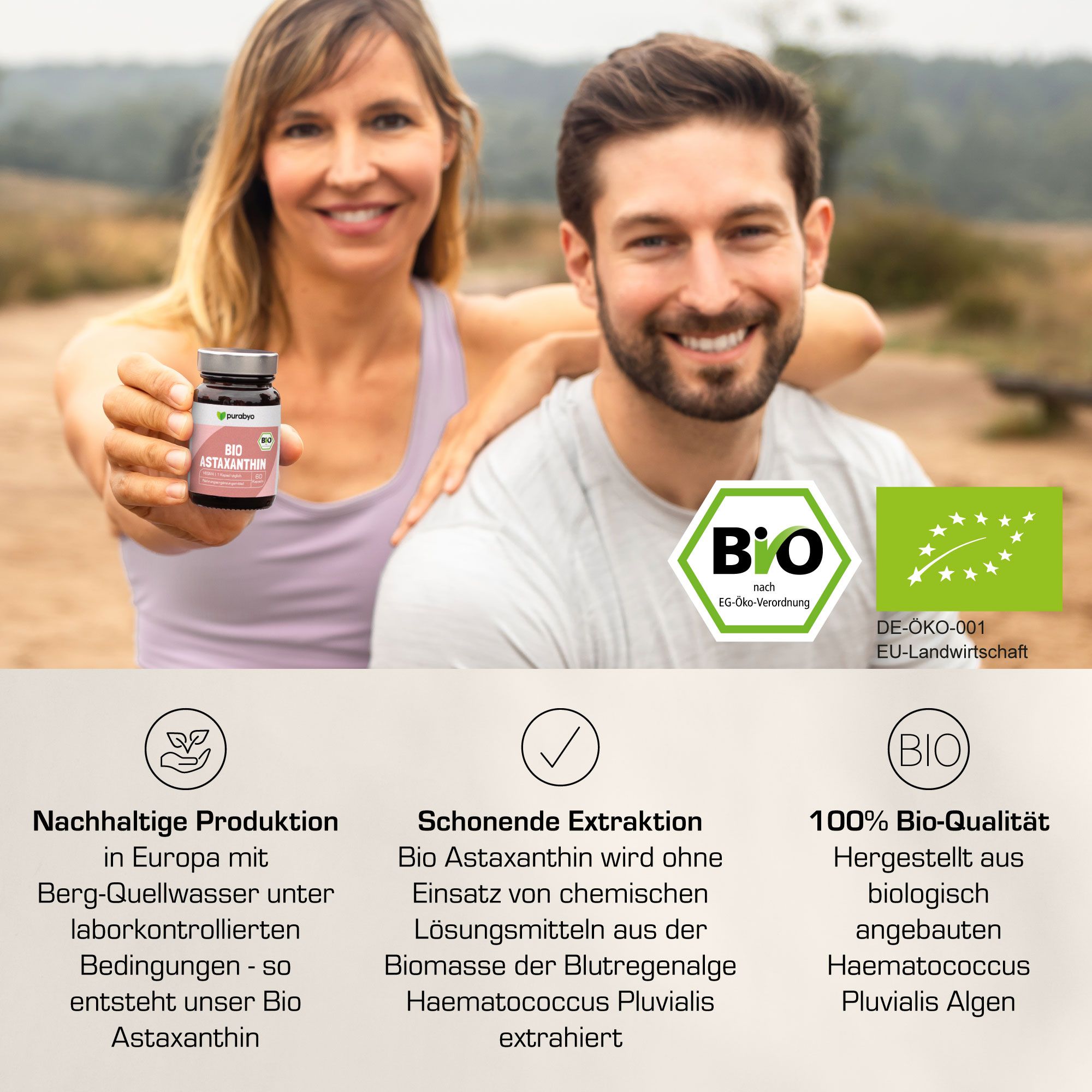 Purabyo Bio Astaxanthin Kapseln