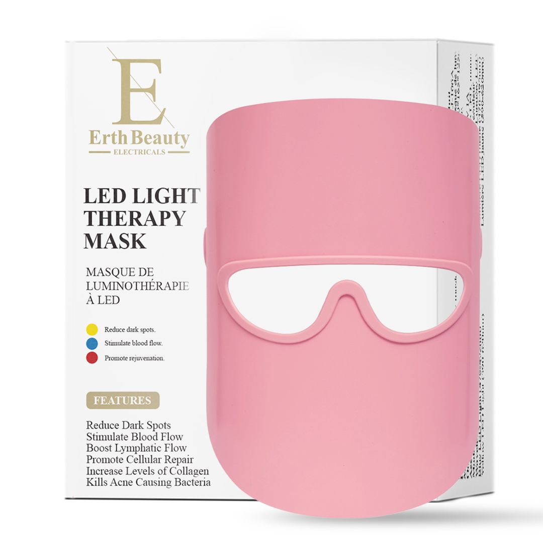 ErthSkin London LED-Lichttherapie-Maske „Glow & Renew