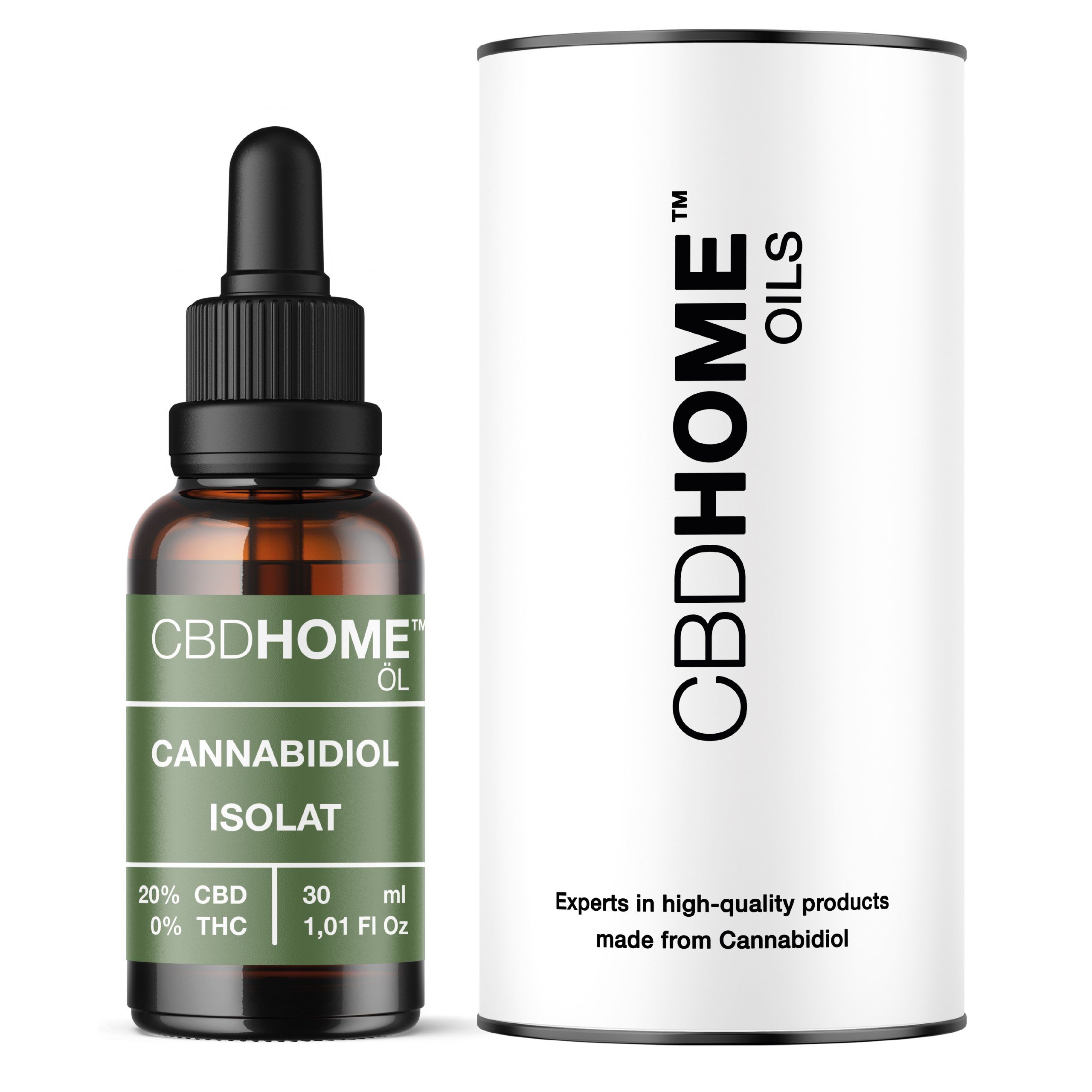 CBD Home – CBD-Isolatöl 20 % 30 ml Öl