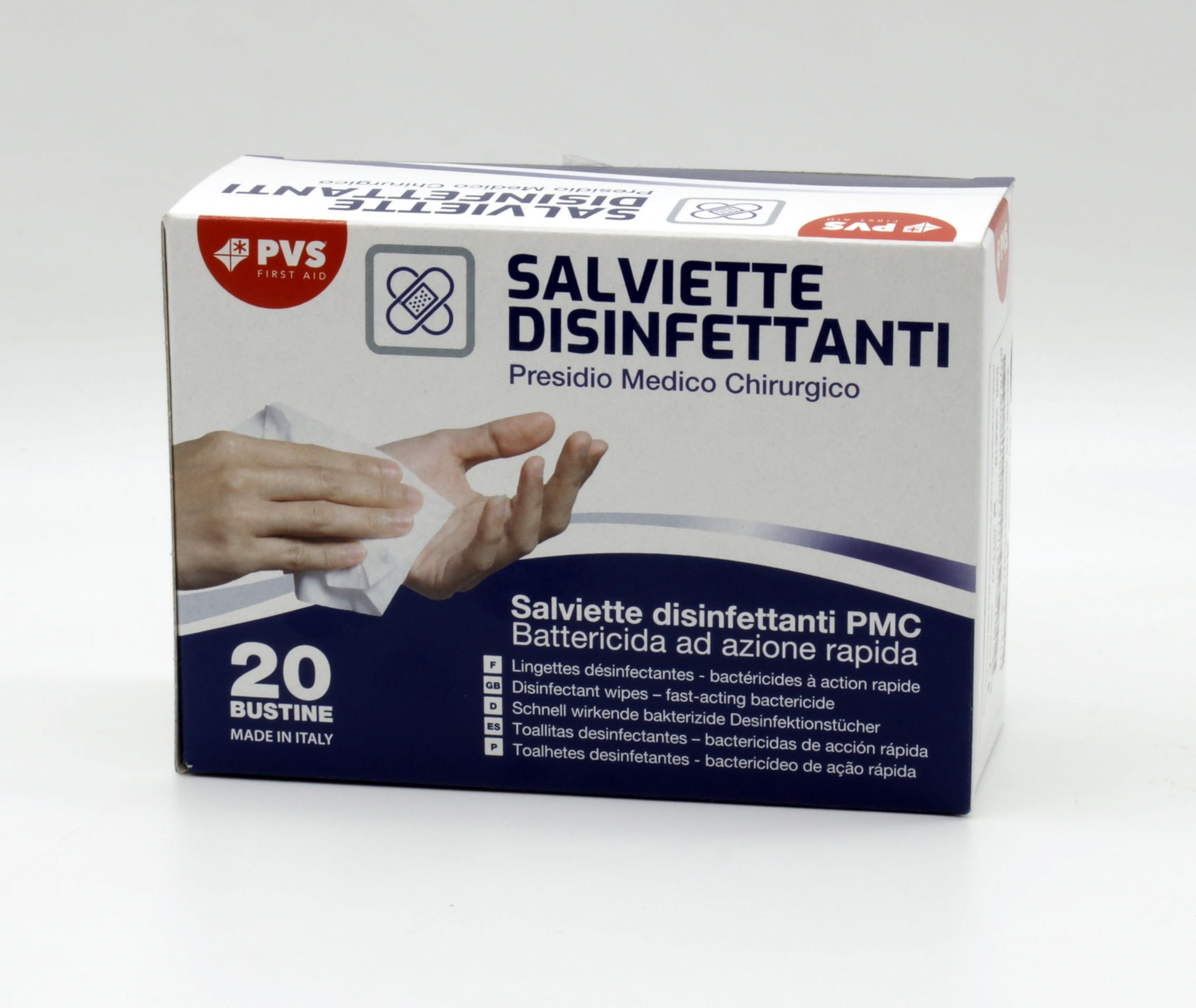 Schachtel mit 20 Desinfektionstüchern 1 St