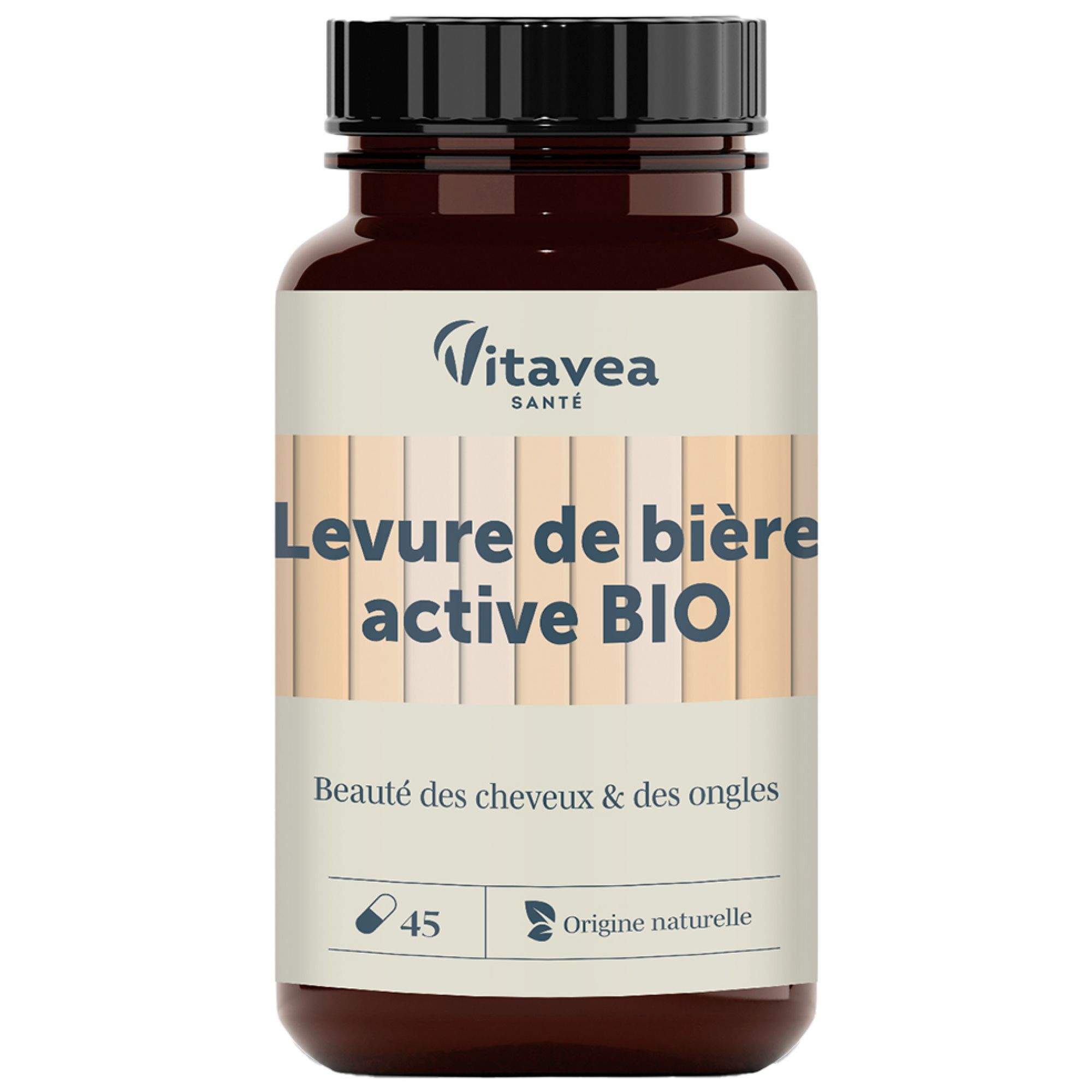 Vitavea Aktive Bio-Bierhefe 45 Kapseln 5x9x9 cm