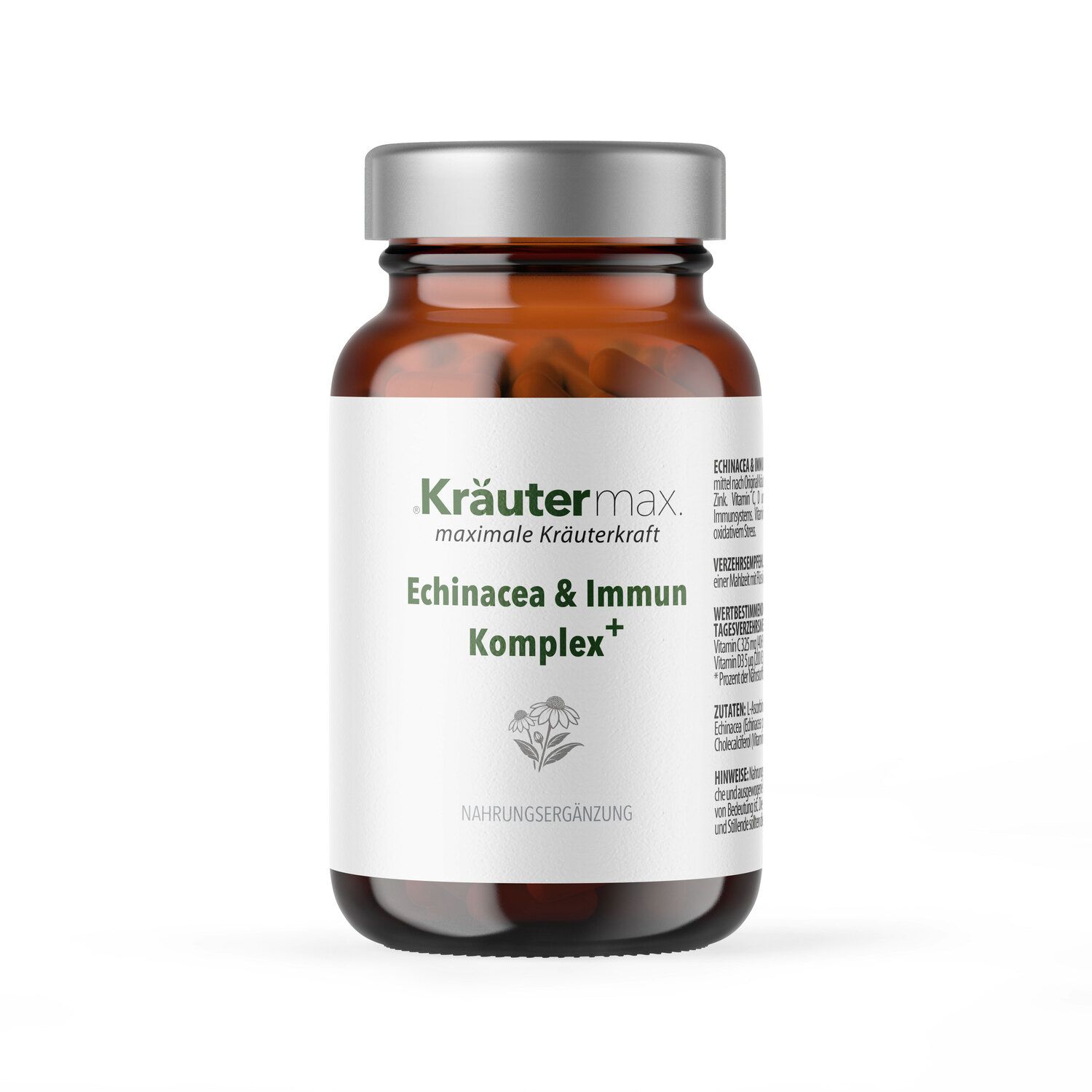 Kräutermax Echinacea & Immun Komplex Kapseln 60 St