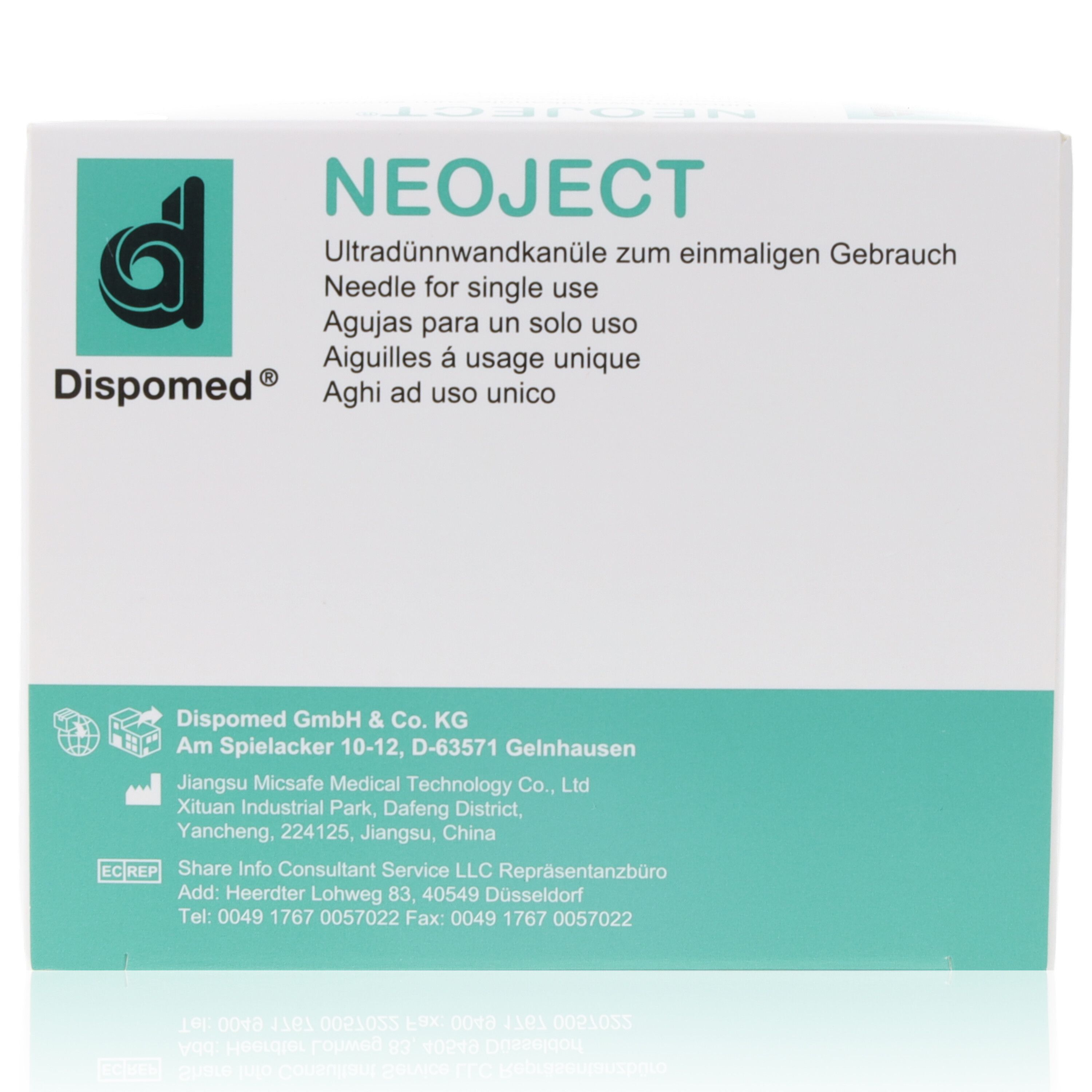 NEOJECT Kanüle Nr.1 gelb 20G 0,90 x 40mm