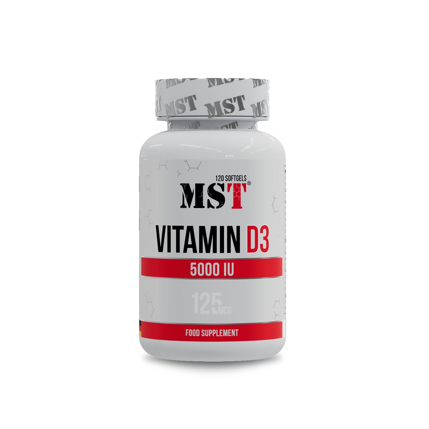 Vitamin D3 5000 IU 120 St Weichkapseln