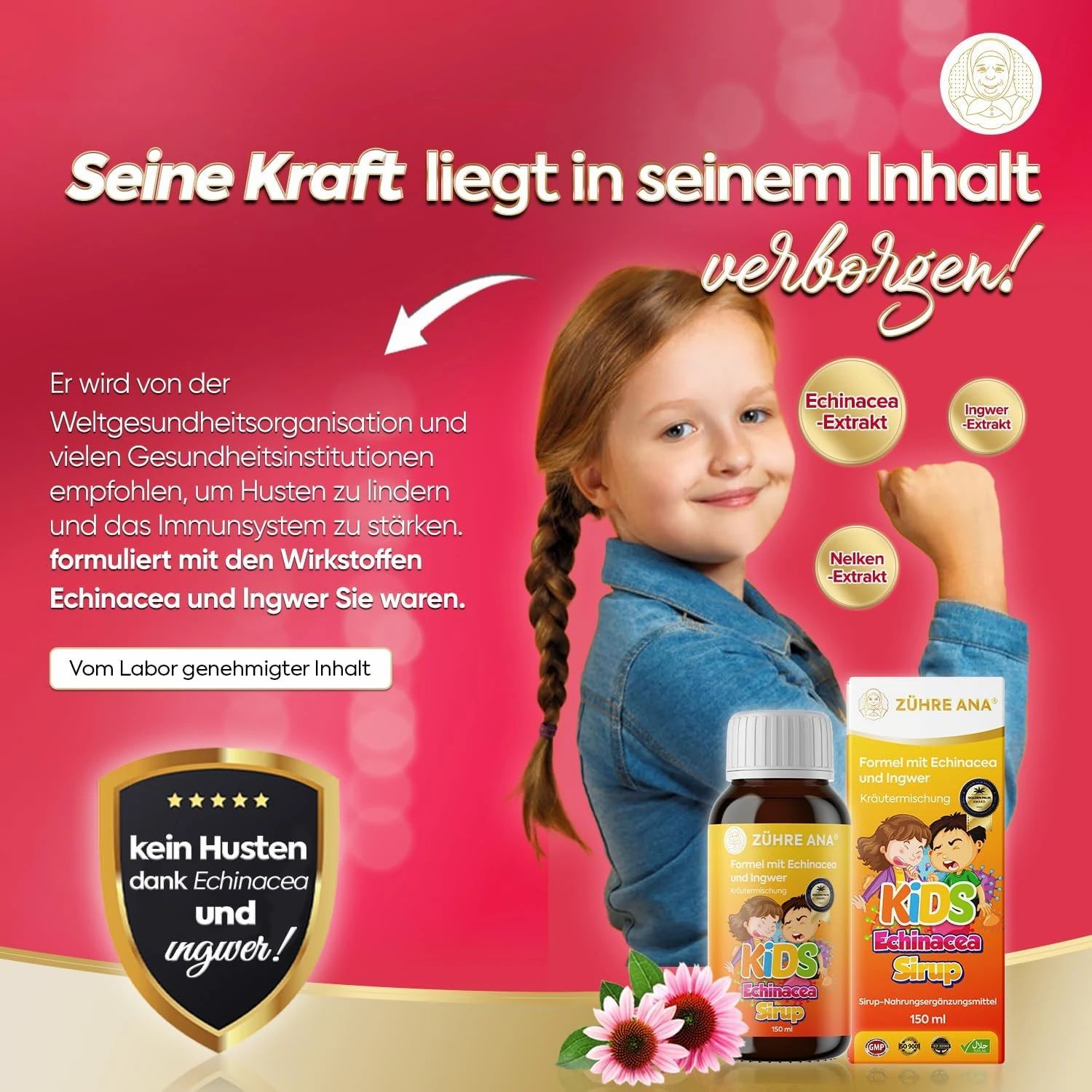 Zühre Ana Echinacea Sirup Kids