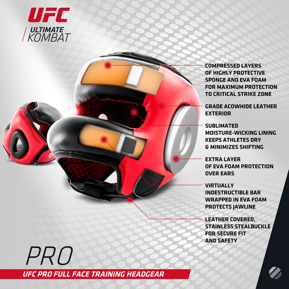 UFC Kopfschutz Pro Full Face Gr. L