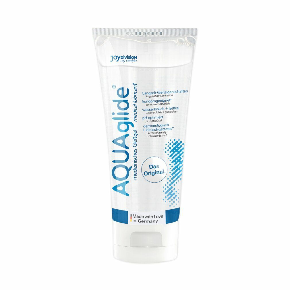 AQUAglide® medizinisches Gleitgel in Tube. Das Original. Made in Germany.