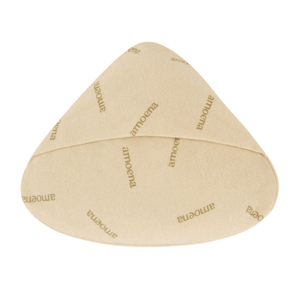 Amoena Priform Prothese, beige, mit wiederholtem Markenlogo.