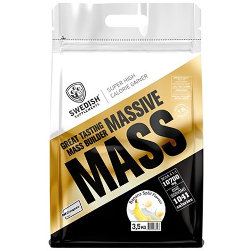 Swedish Supplements Massive Gainer - Strawberry Milkshake