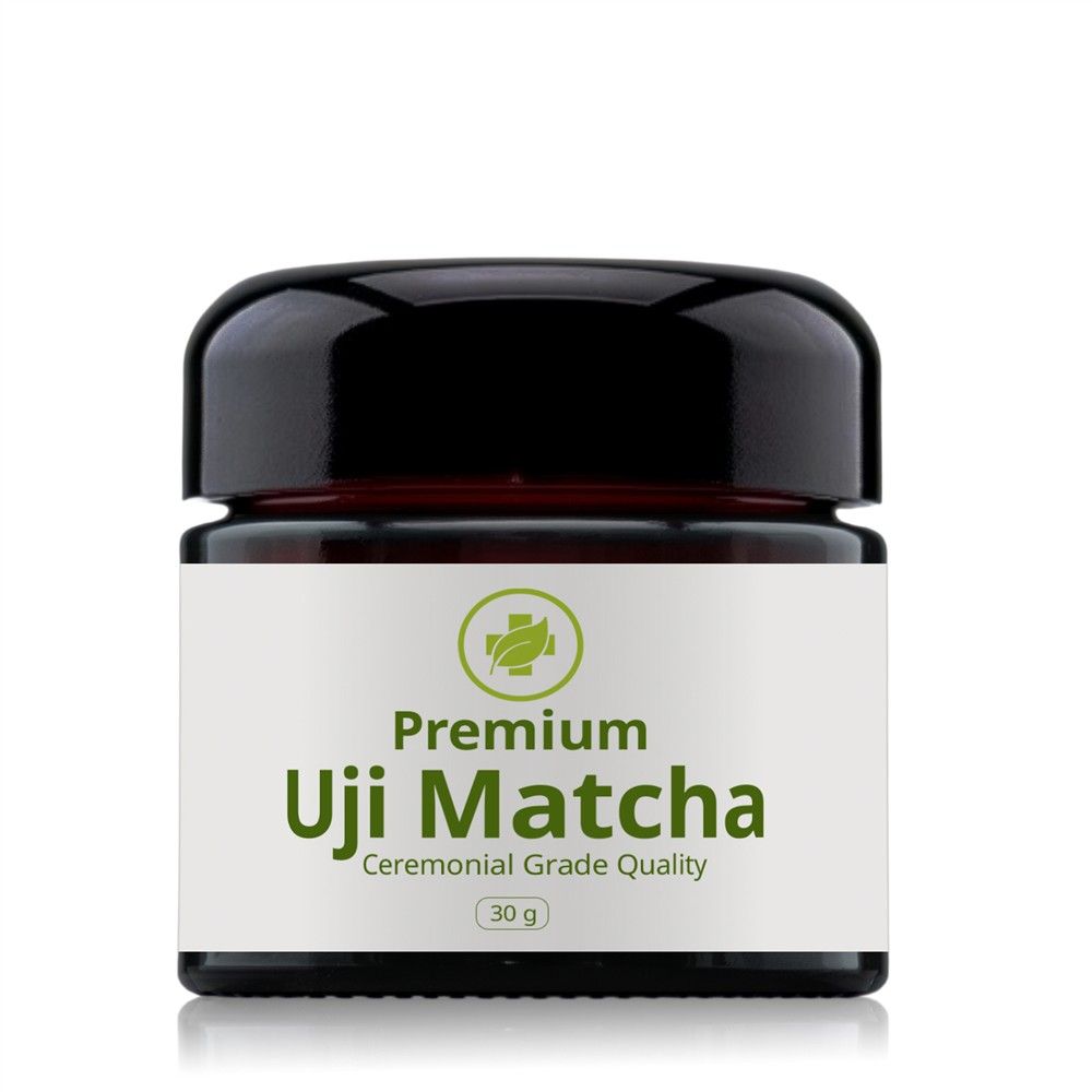 vitalundfitmit100® Uji Premium Matcha Pulver 30 GR Tee