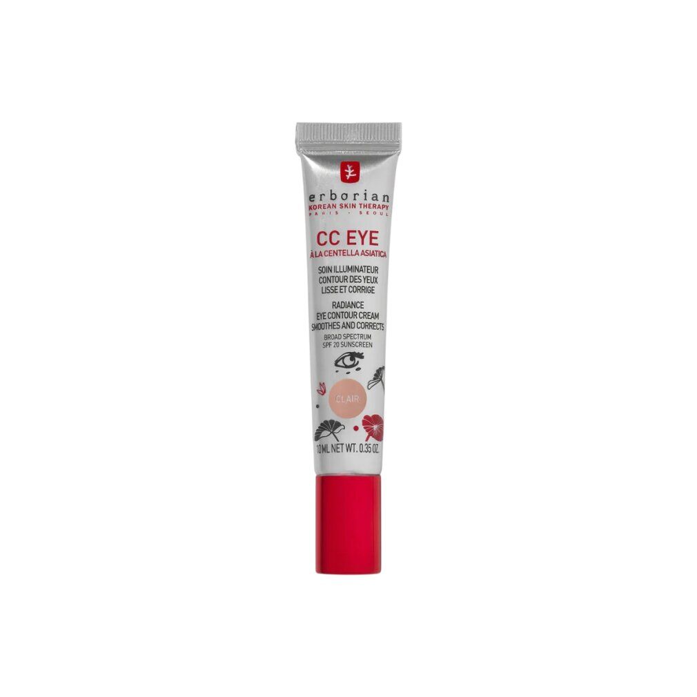 Erborian CC Eye Clair Tube mit rotem Deckel, 10 ml.