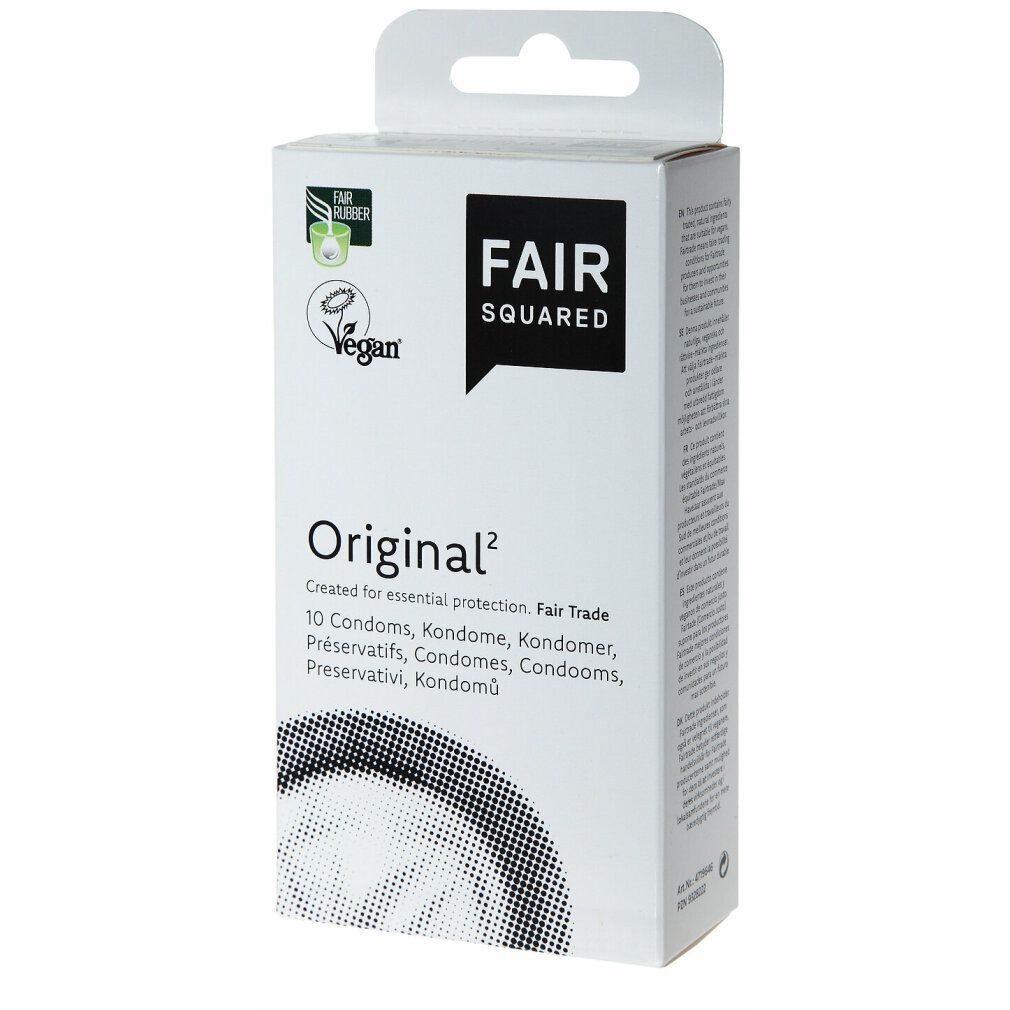 Fair Squared «Original» Fair-Trade-Kondome, CO²-neutral und vegan