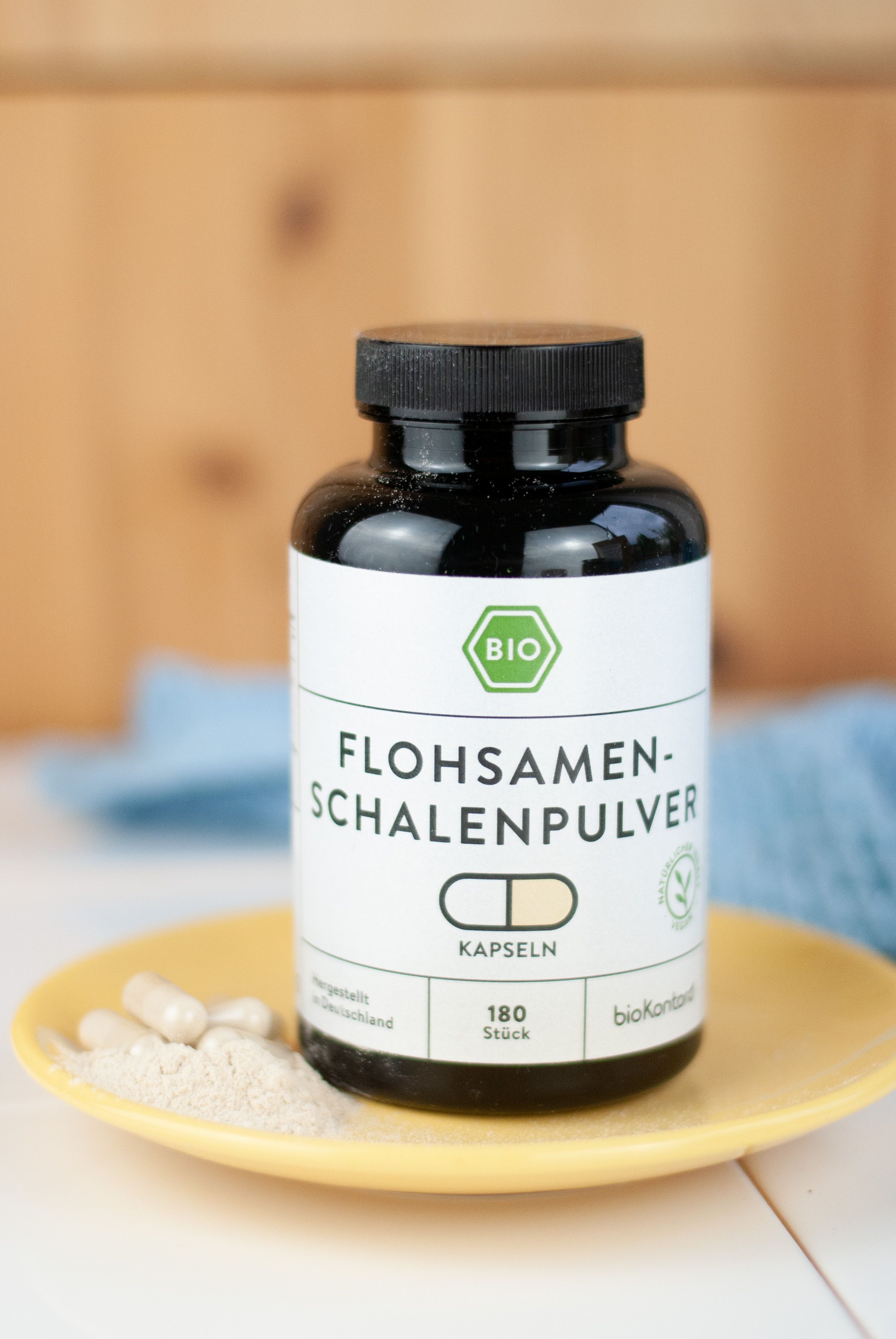 bioKontor Flohsamenschalen Kapseln