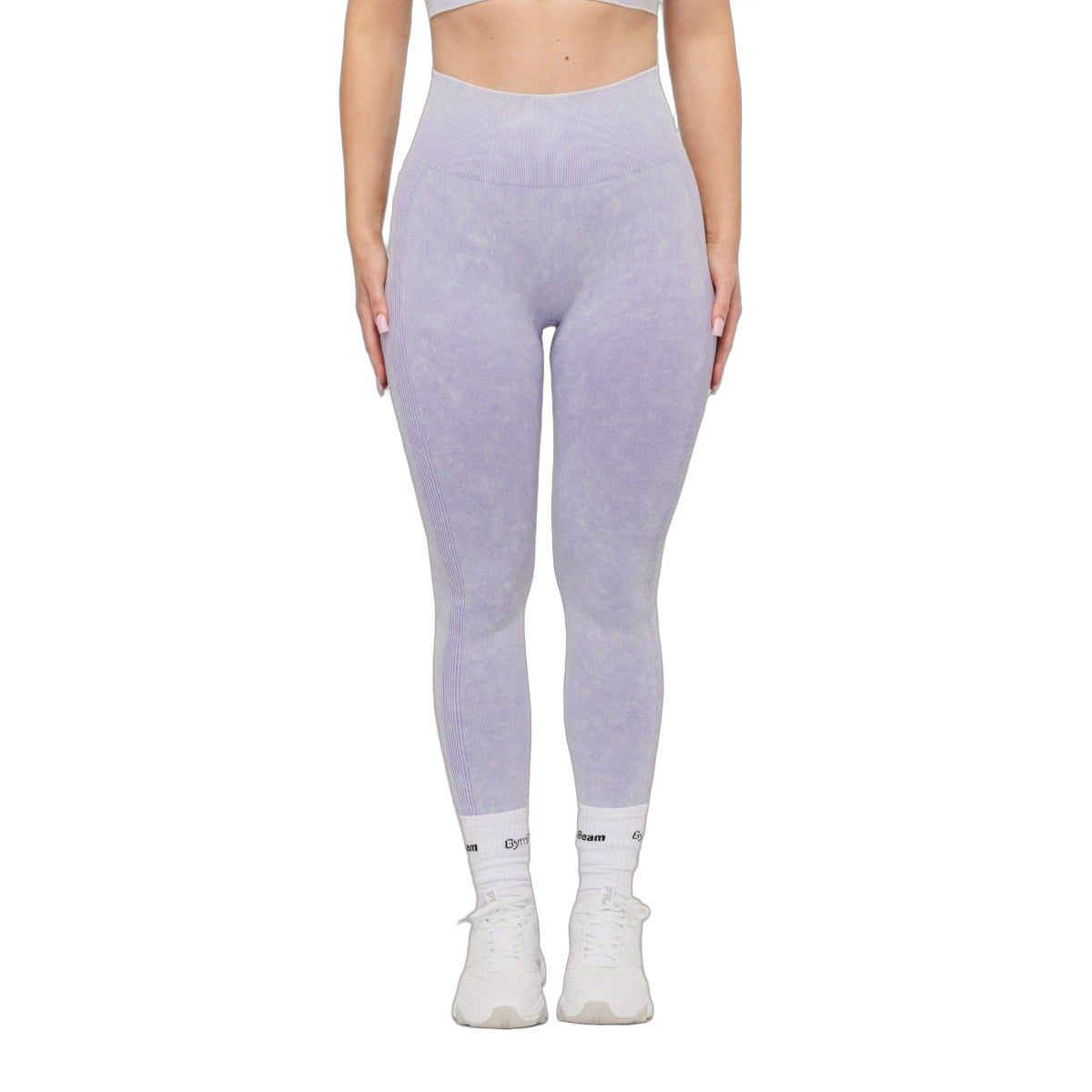 GymBeam Leggings Damen nahtlos mit hoher Taille LIFT Violett