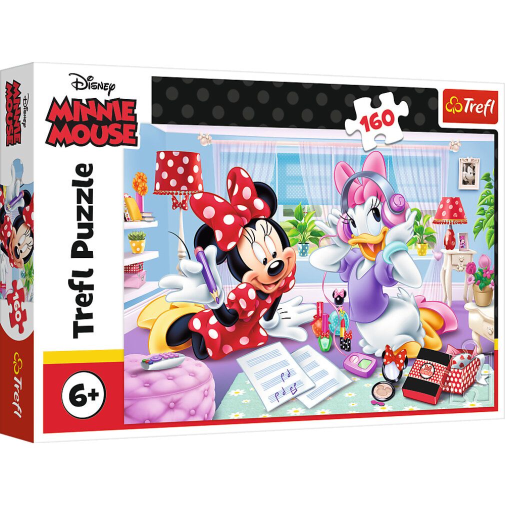 trefl Puzzle Minnie und Daisy 160 Teile