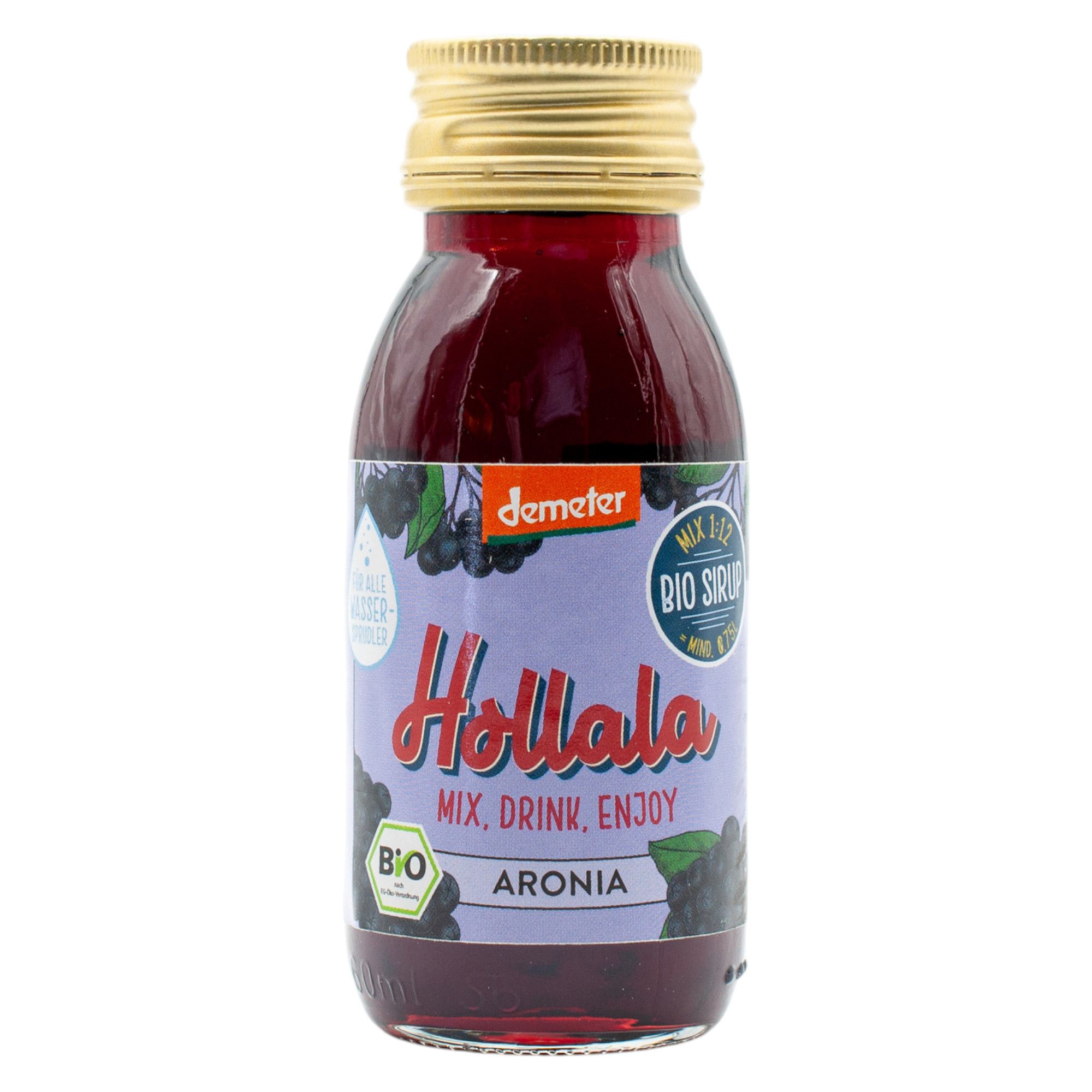 Hollala - Bio (Demeter) Sirup Aronia 60 ml