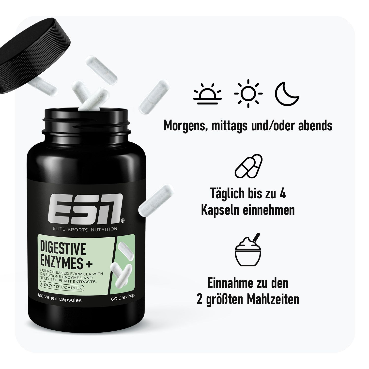 ESN Digestive Enzymes+ Kapseln