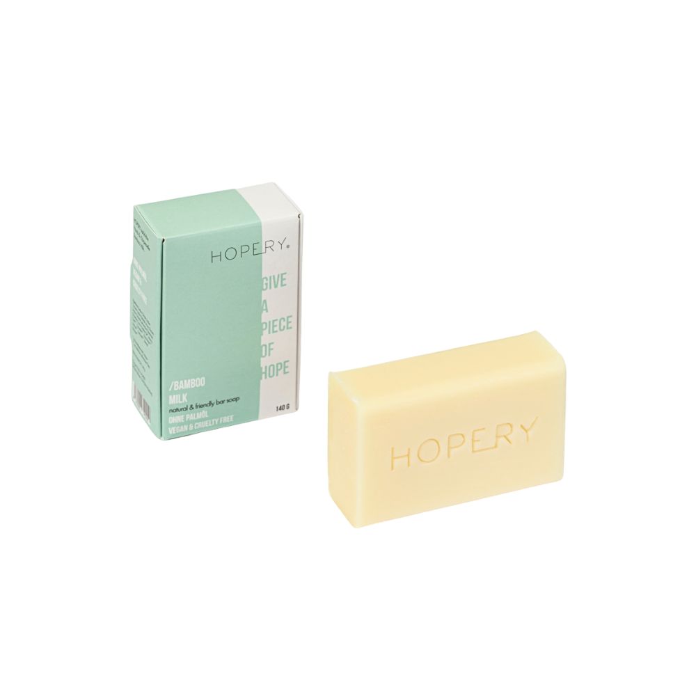 HOPERY Bamboo Milk Bar Soap