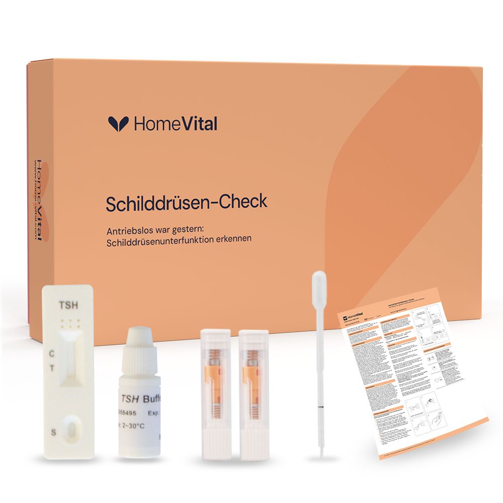Homevital Schilddrüsen-Check Selbsttest Blut 1 St Test