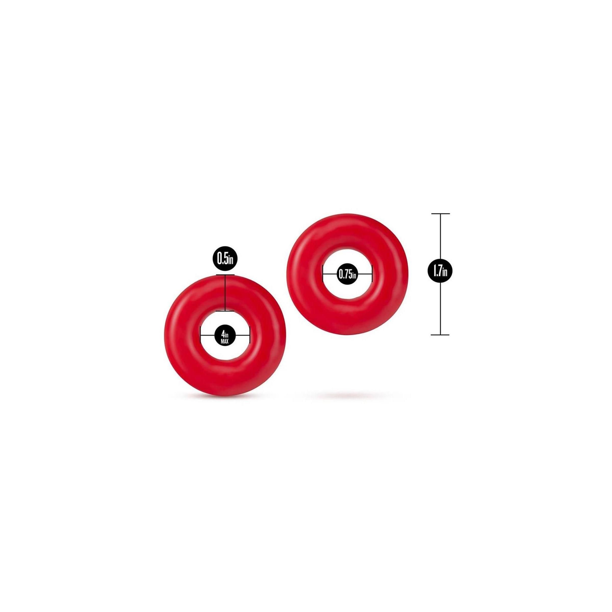 Blush - STAY HARD DONUT RINGS OVERSIZED