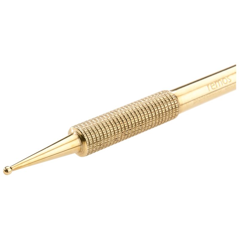 REMOS Akupressurstift, 10 cm, Messing, Ø 1.5 / 3.5 mm