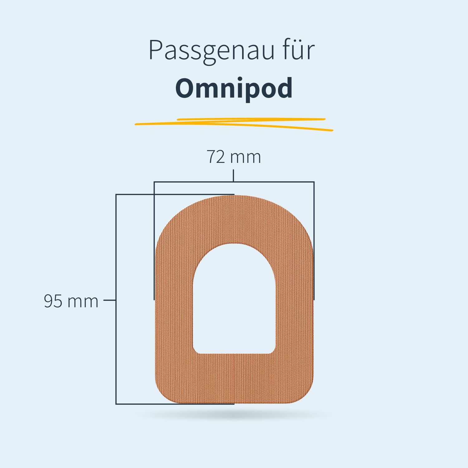 MySweetStitch | Omnipod 4 / 5 / DASH Ringpatch - Oval