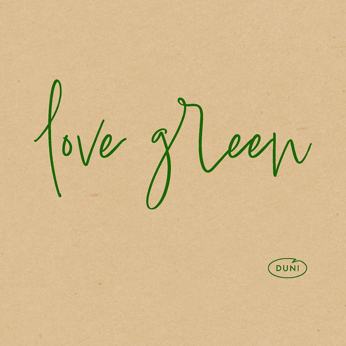 Bio-Dunisoft Servietten 20x20 Love Green 180 St Tücher