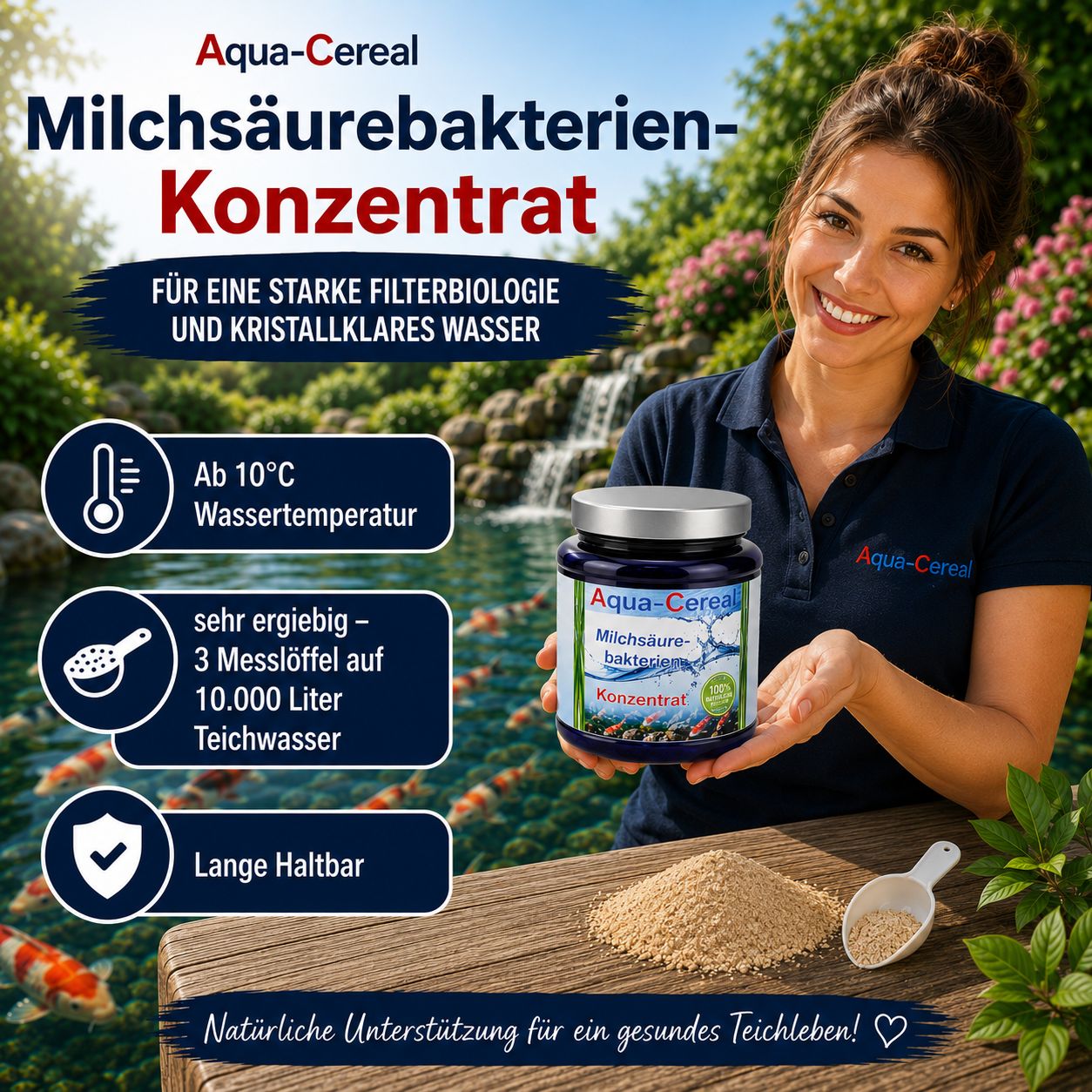 Aqua-Cereal Milchsäurebakterien Konzentrat