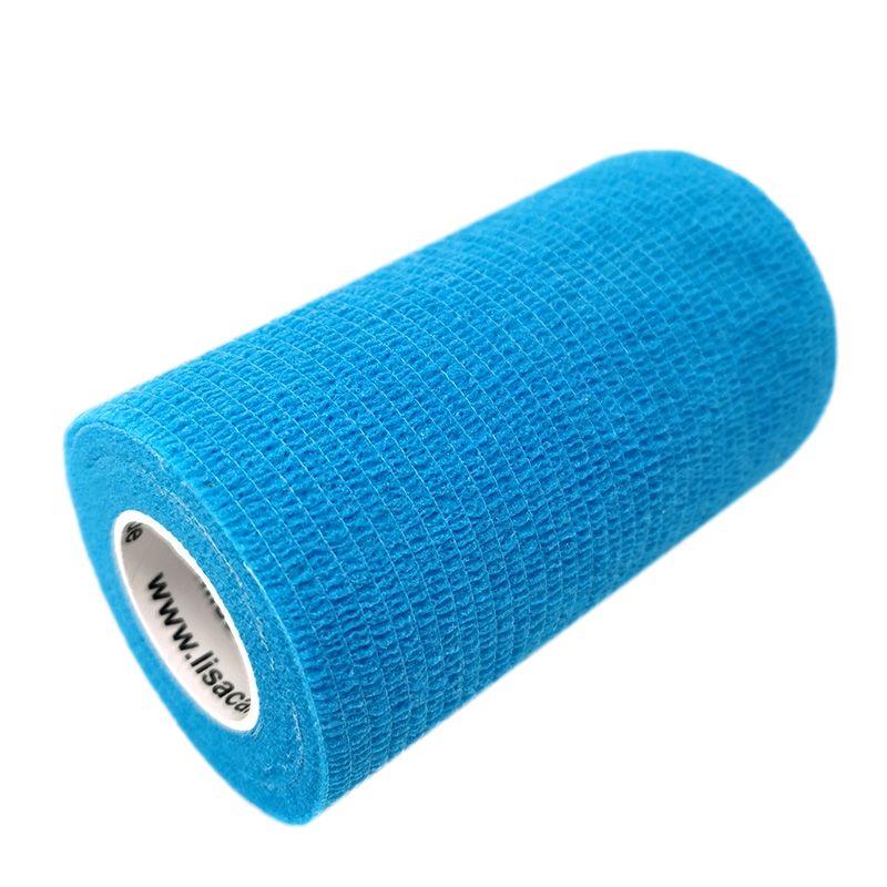 LisaCare kohäsive Bandage - Hellblau - 10cm x 4,5m