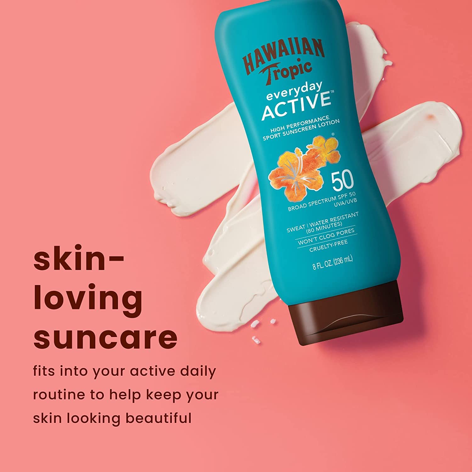 Hawaiian Tropic Insel Sport Breites Spektrum Sonnencreme SPF 50-8 Flüssigunze