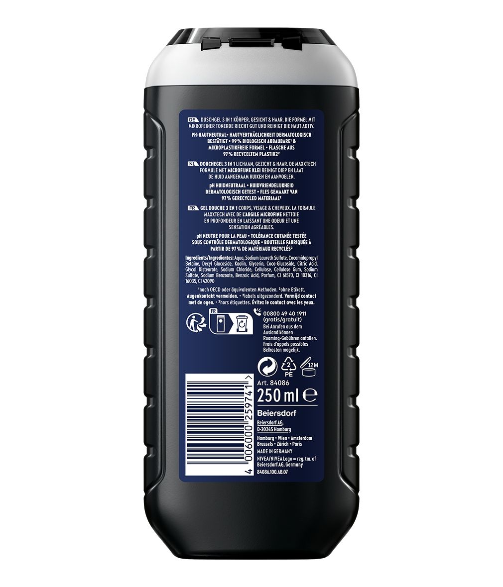 NIVEA MEN Active Pure Limited Edition Duschgel