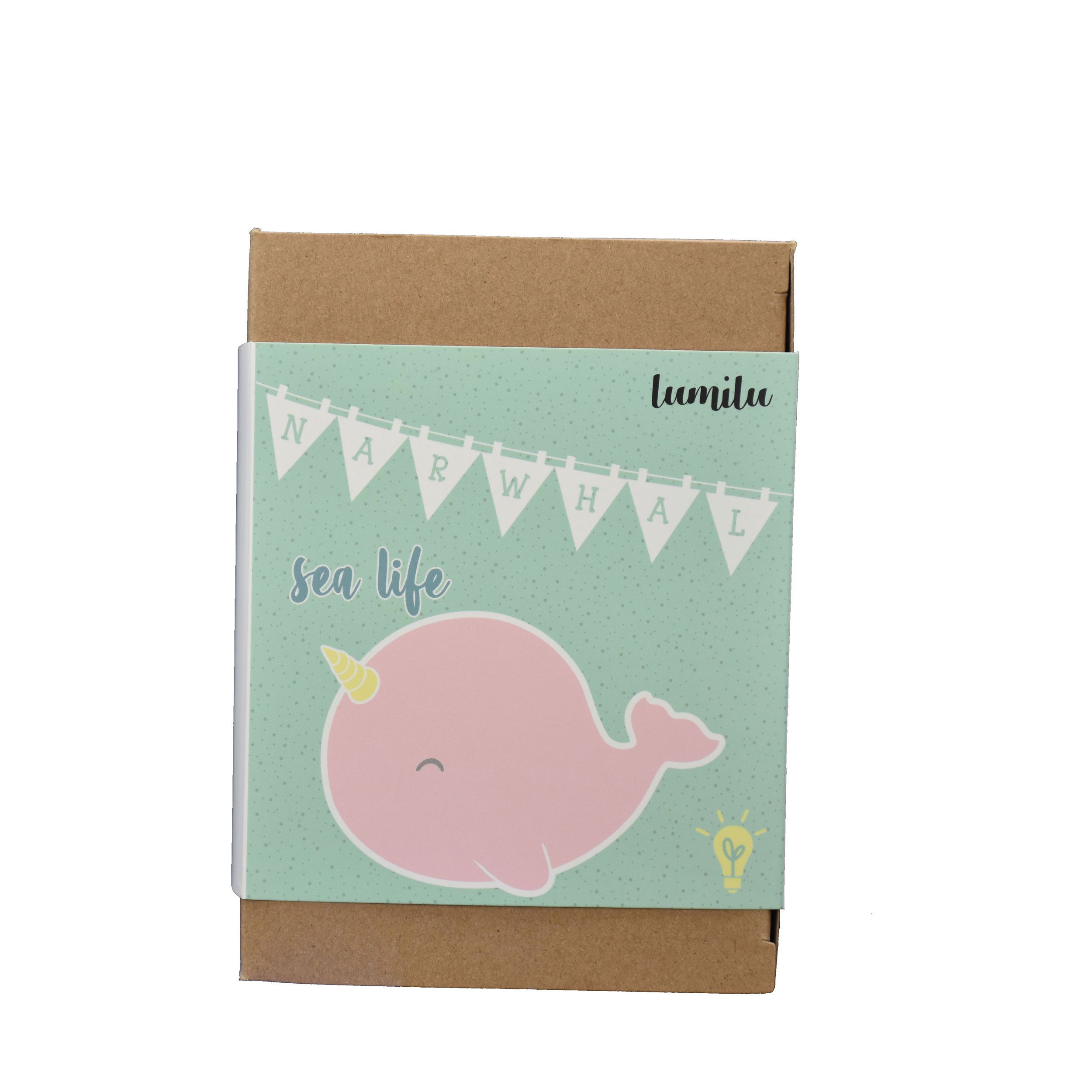 reer lumilu Sea Life Narwal, Nachtlicht, LED, Timer