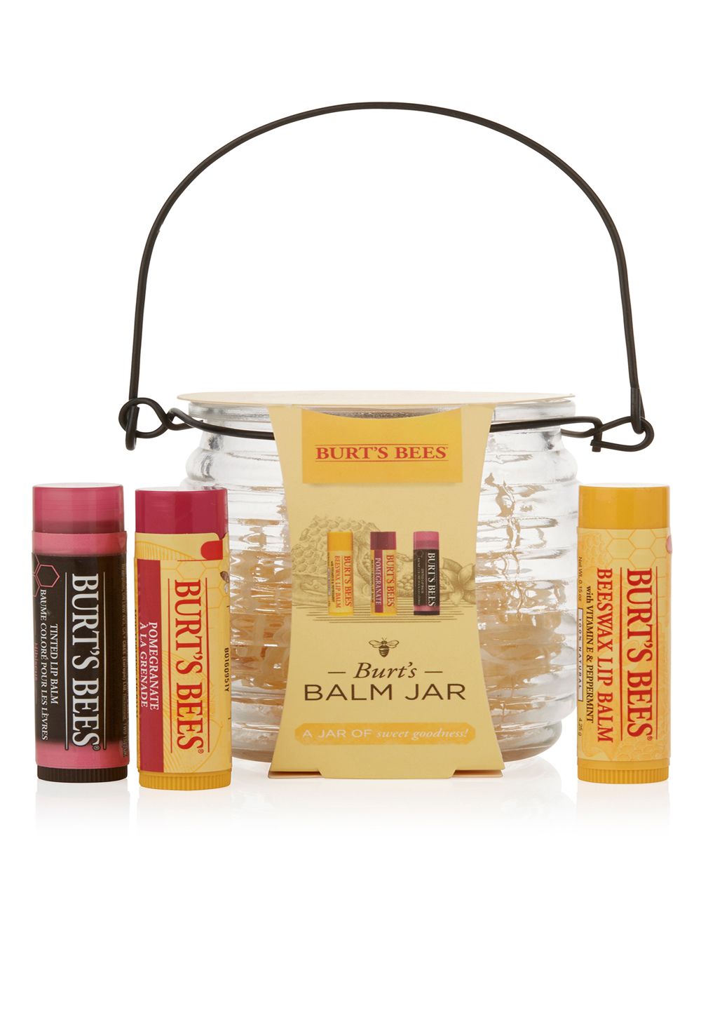 Burt's Bees Lip Balm Beeswax Jar