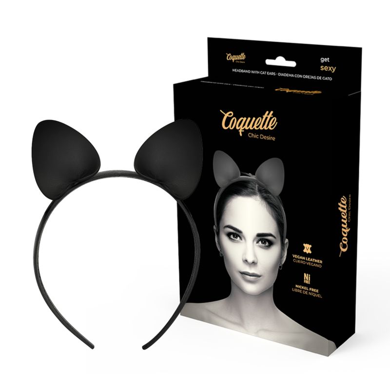 Coquette - Stirnband mit Katzenohren 1 St