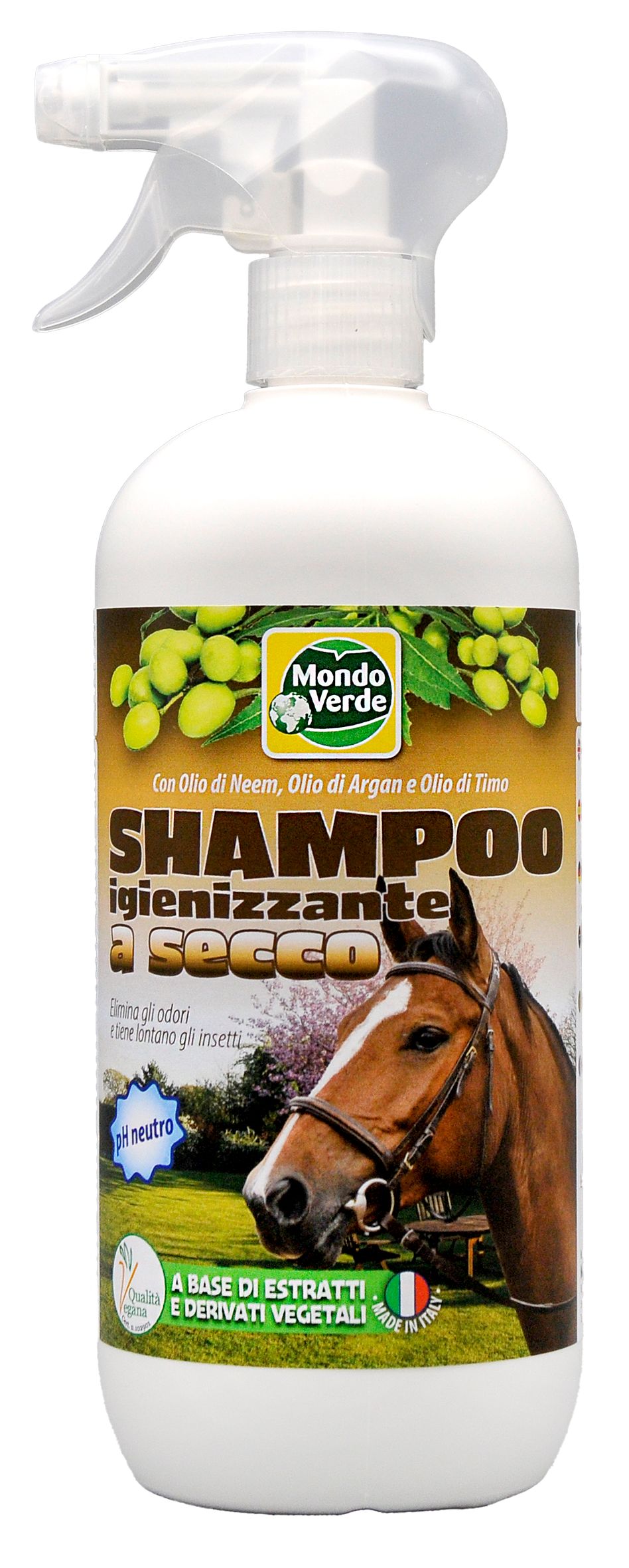 Mondo Verde - Shampoo a Secco per Cavalli 1000 g (PET14)