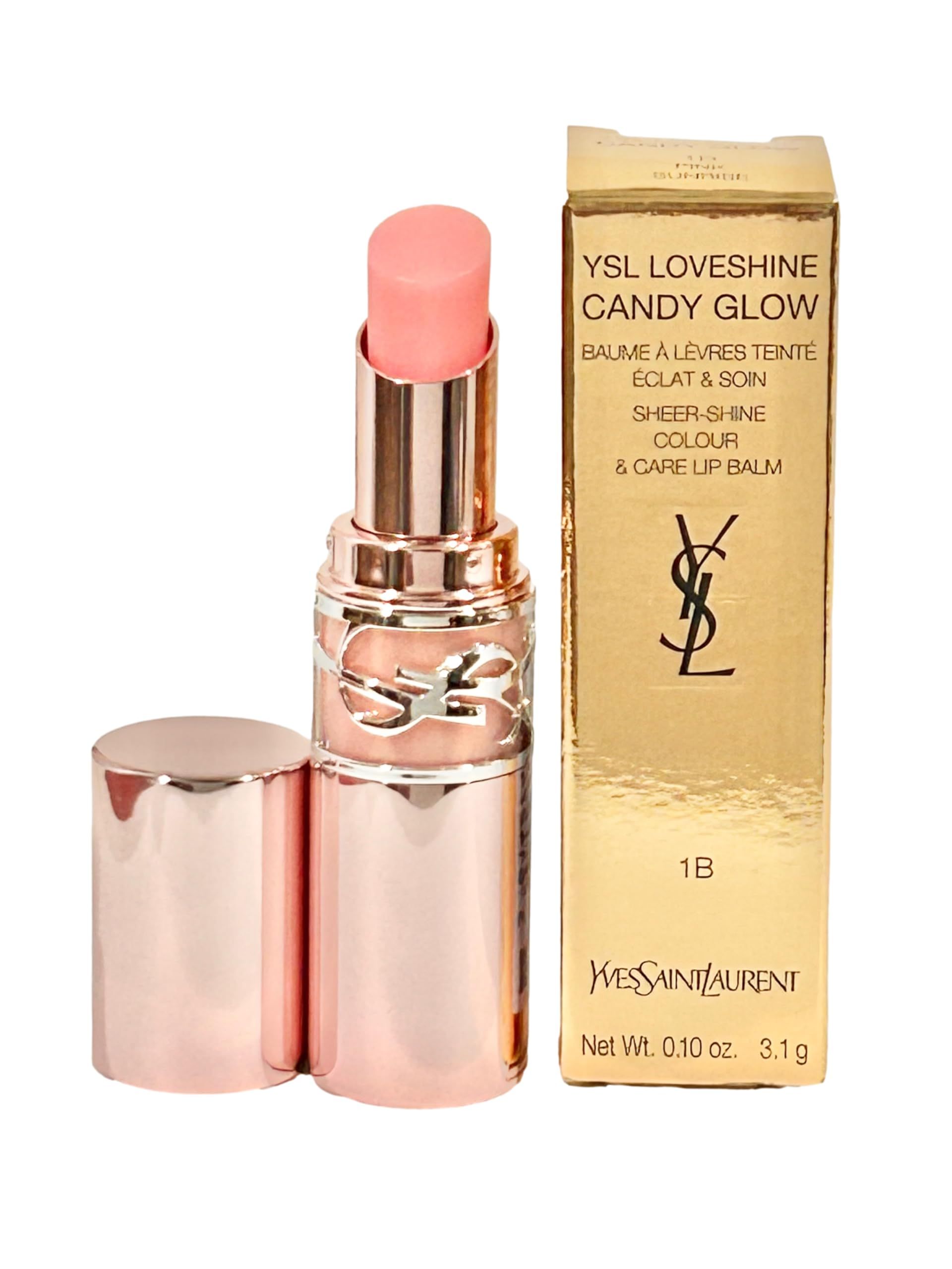 Yves Saint Laurent Loveshine Candy Glow Lip Balm 1b Pink Sunrise per donna