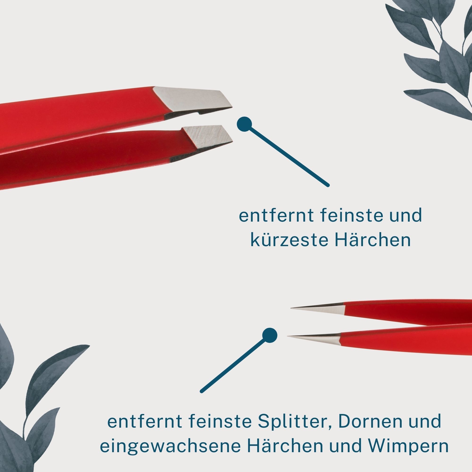 REMOS Pinzetten Set, 2-teilig
