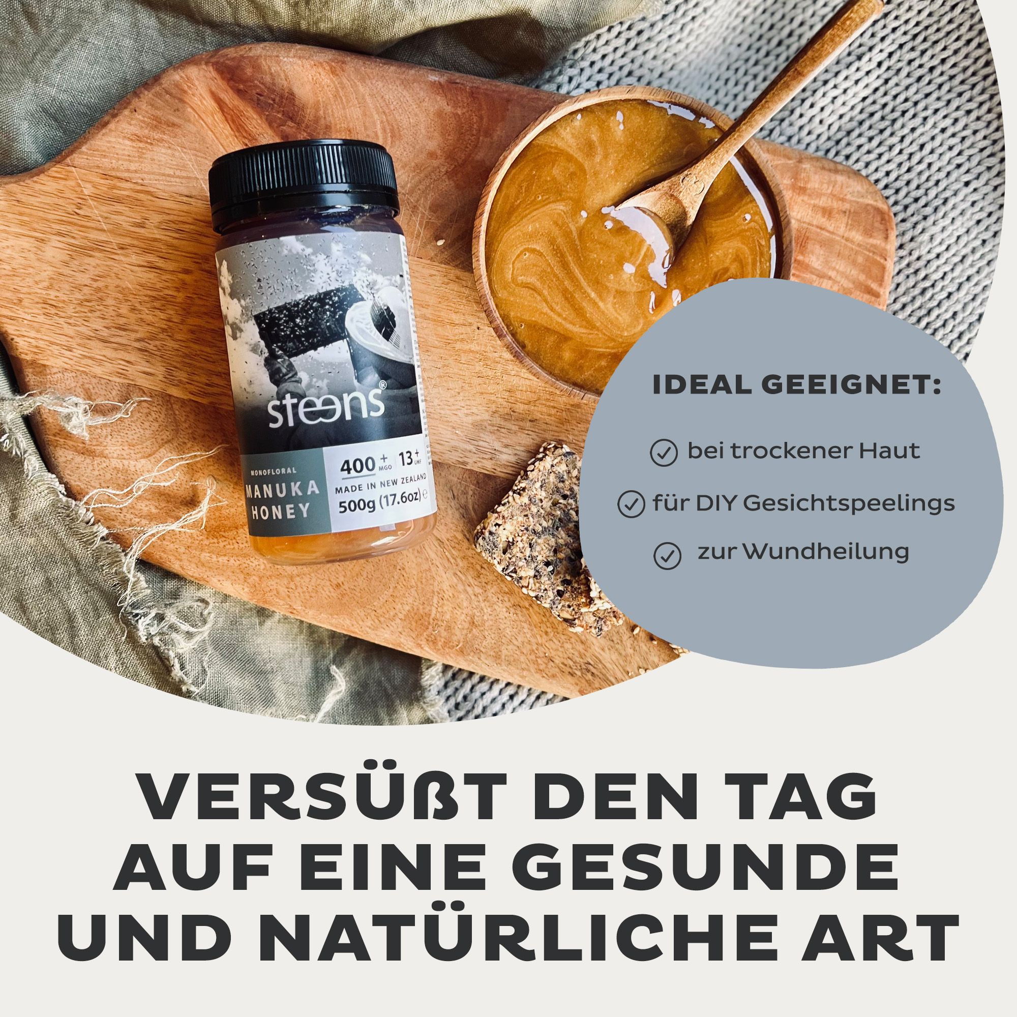 Steens MGO 400+ (UMF 13+) Manuka Honig