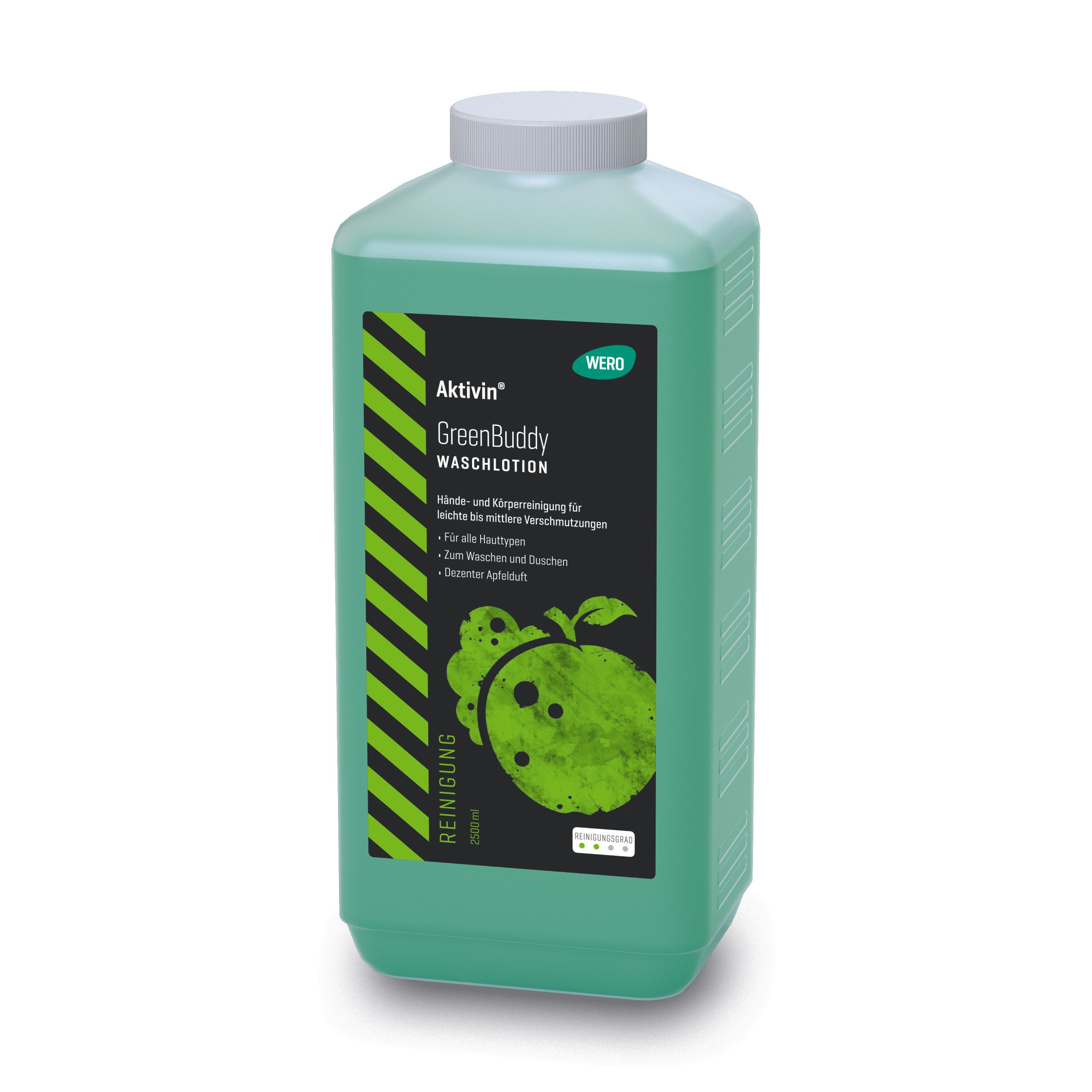 Wero Aktivin GreenBuddy Waschlotion in Euroflasche 2500 ml