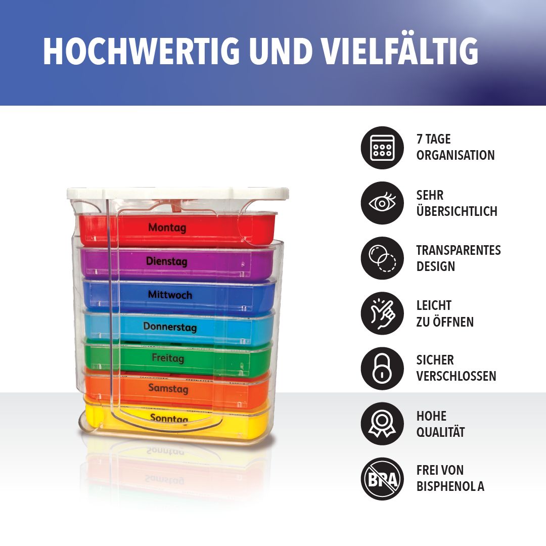 IEA Medical Tablettenbox 7 Tage