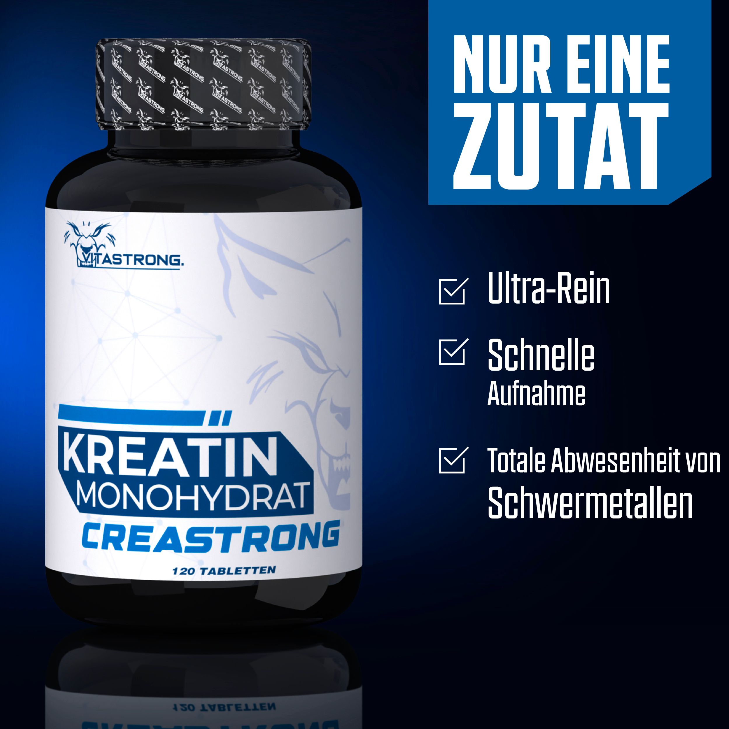 Vitastrong Creatin Creastrong® 120CPR