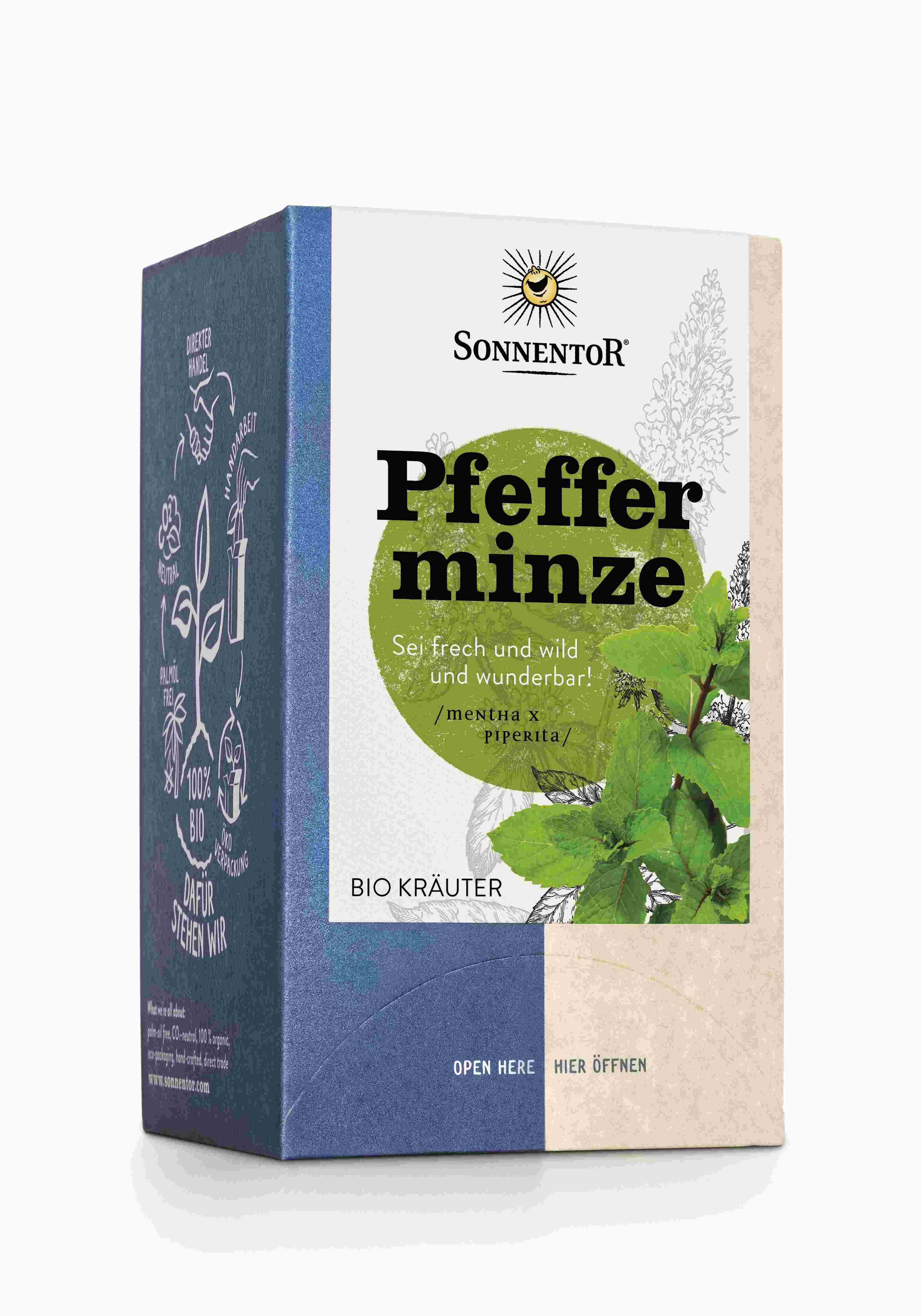 SonnentoR® Pfefferminze bio Doppelkammerbeutel 18 g