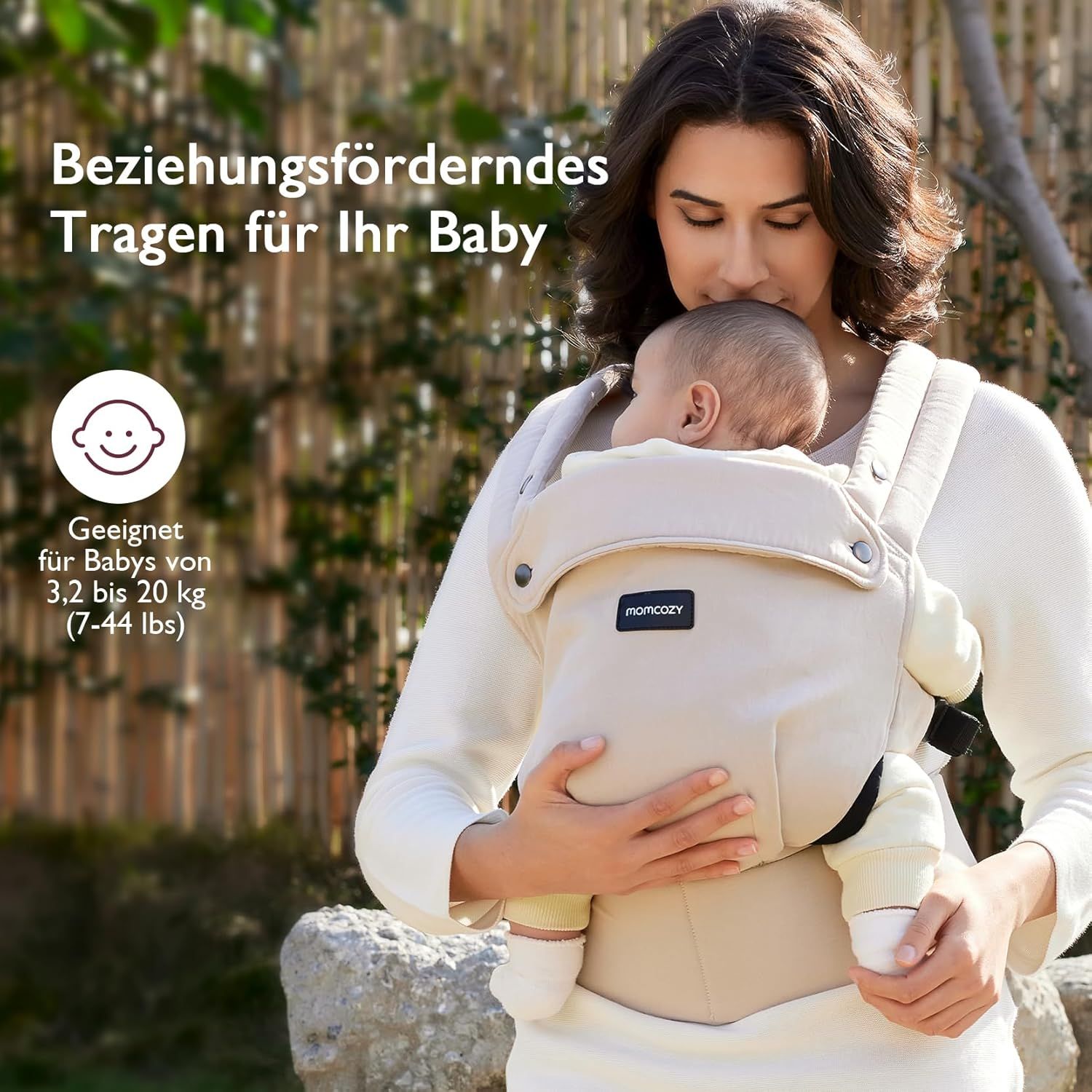 Momcozy Baby Trage Khaki Angebot