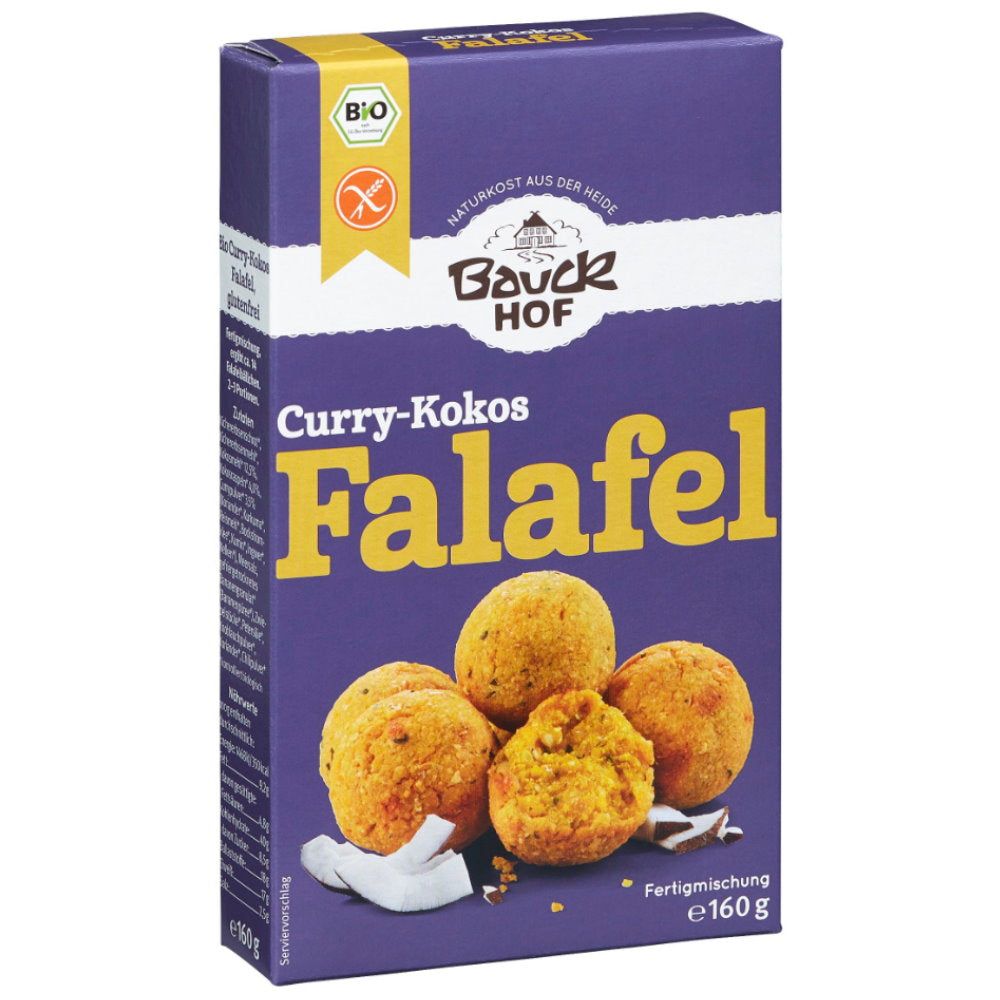 Bauckhof Falafel Curry-Kokos glutenfrei