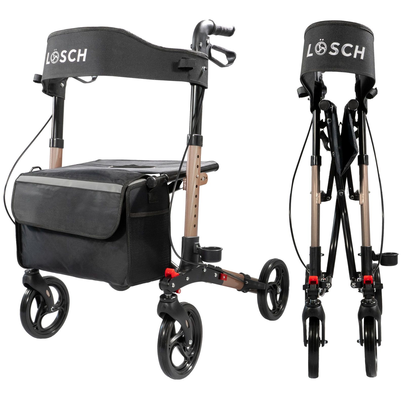 Rollator Tabas Mobility Champagner