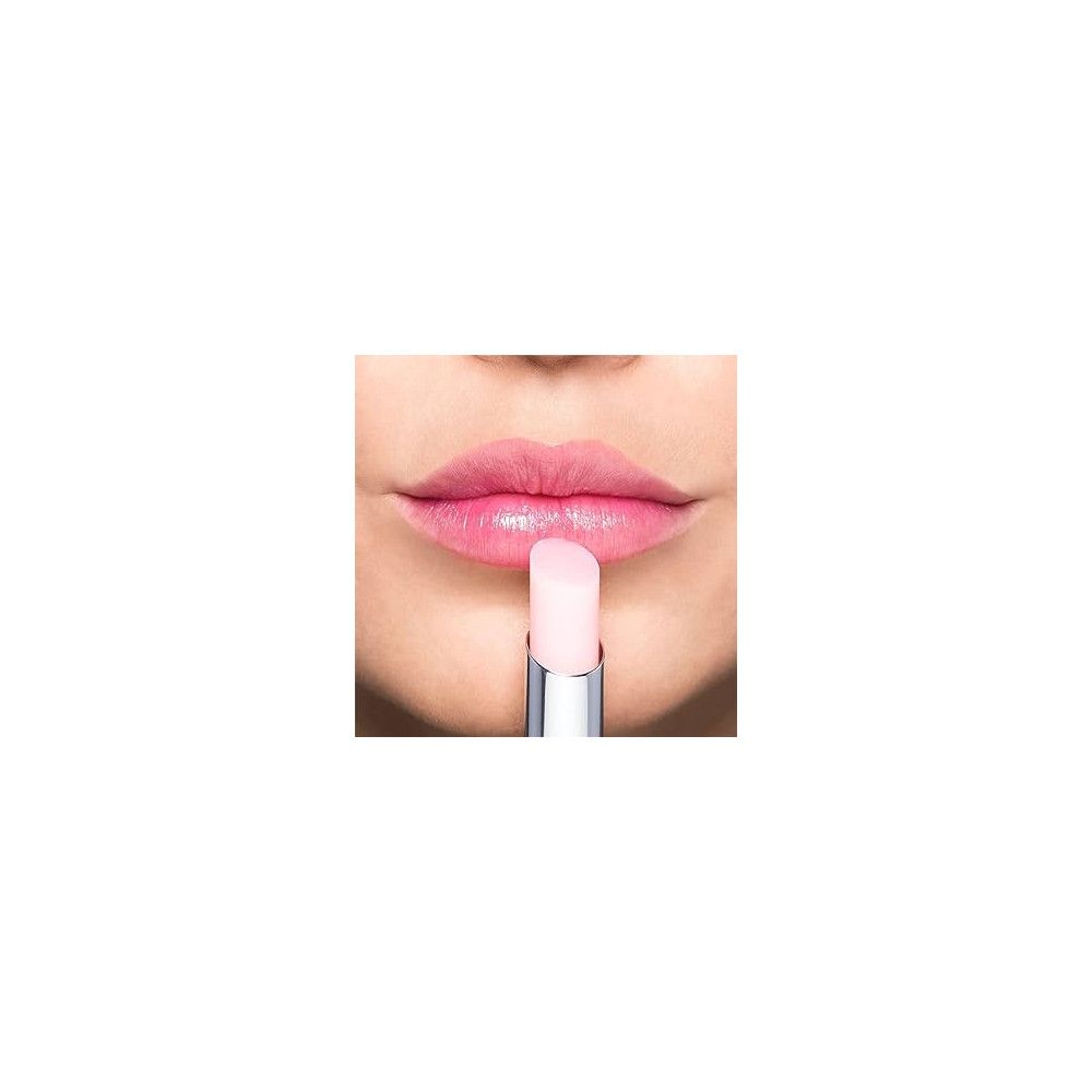 Nahaufnahme von Lippen mit Artdeco Color Booster Lippenbalsam transparent.
