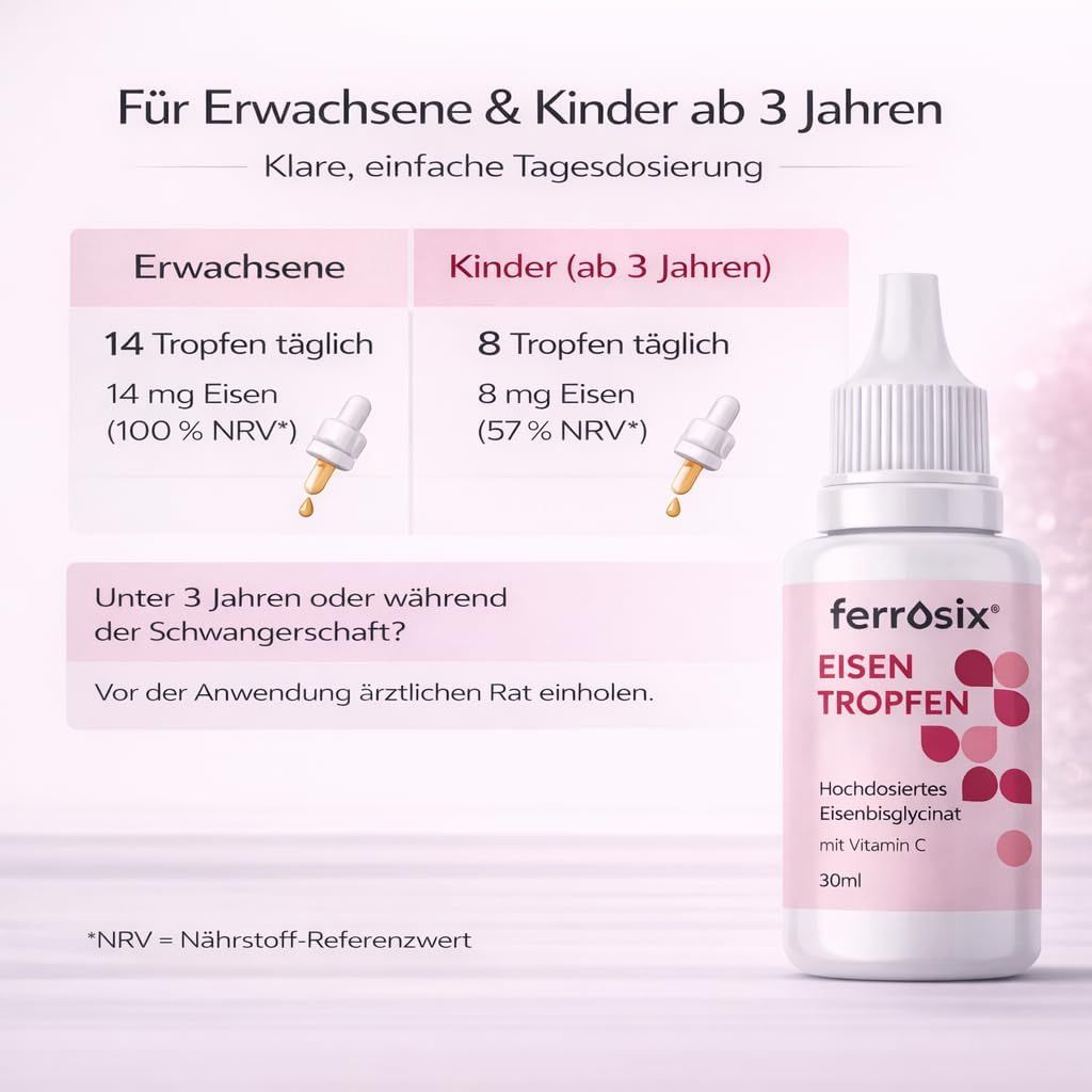 Ferrosix Eisen Tropfen