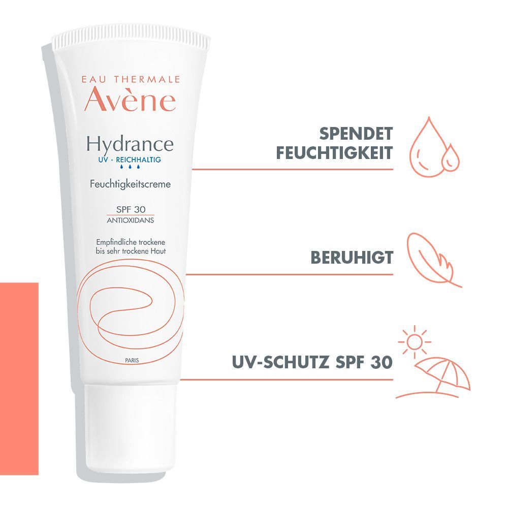 Avene Hydrance UV reichhaltig Feuchtigk.Cre.SPF 30 40 ml Creme