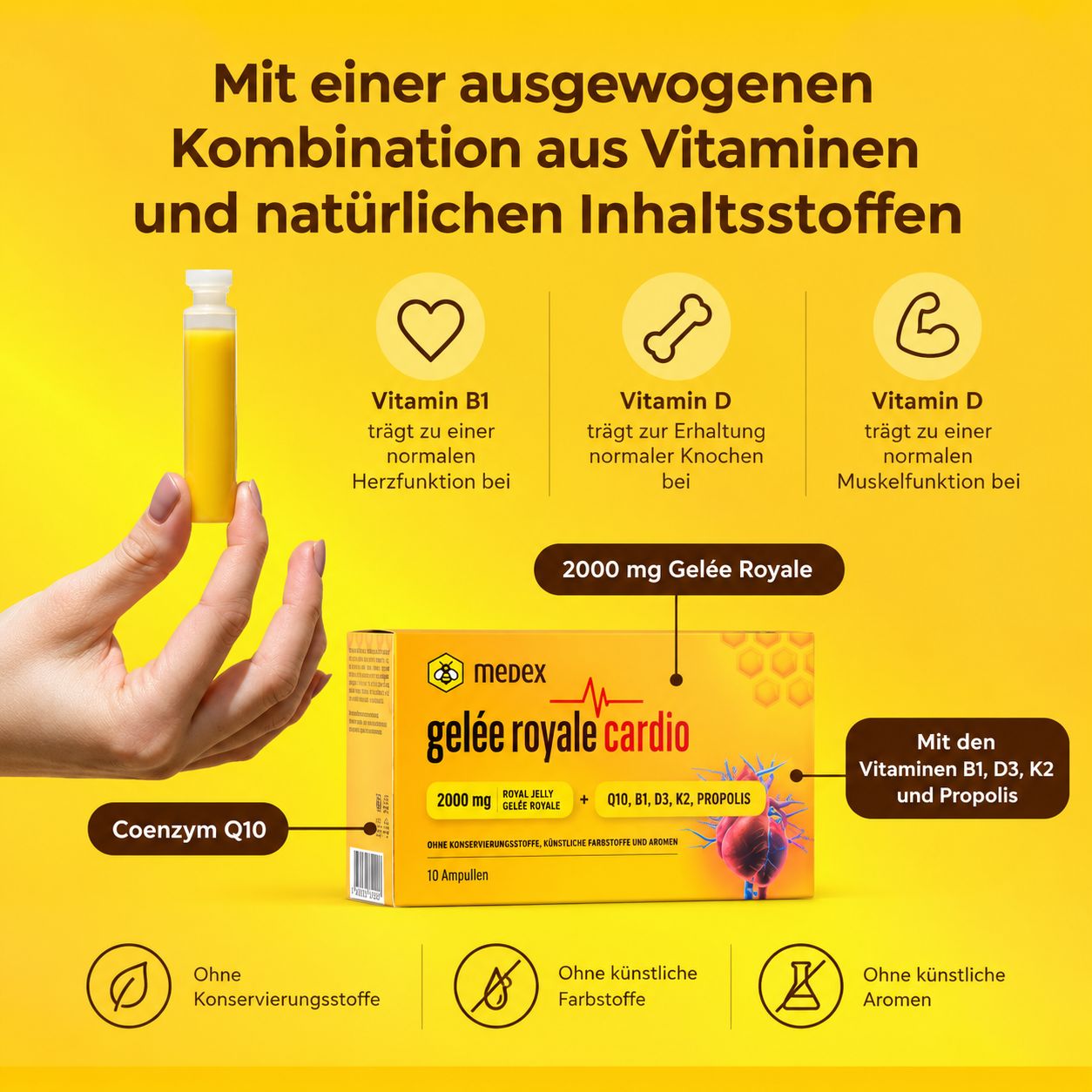 Medex Gelée Royale Cardio Angebot
