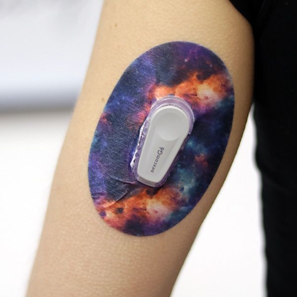 Diasticker® Dexcom G6 Fixiertapes "Space"